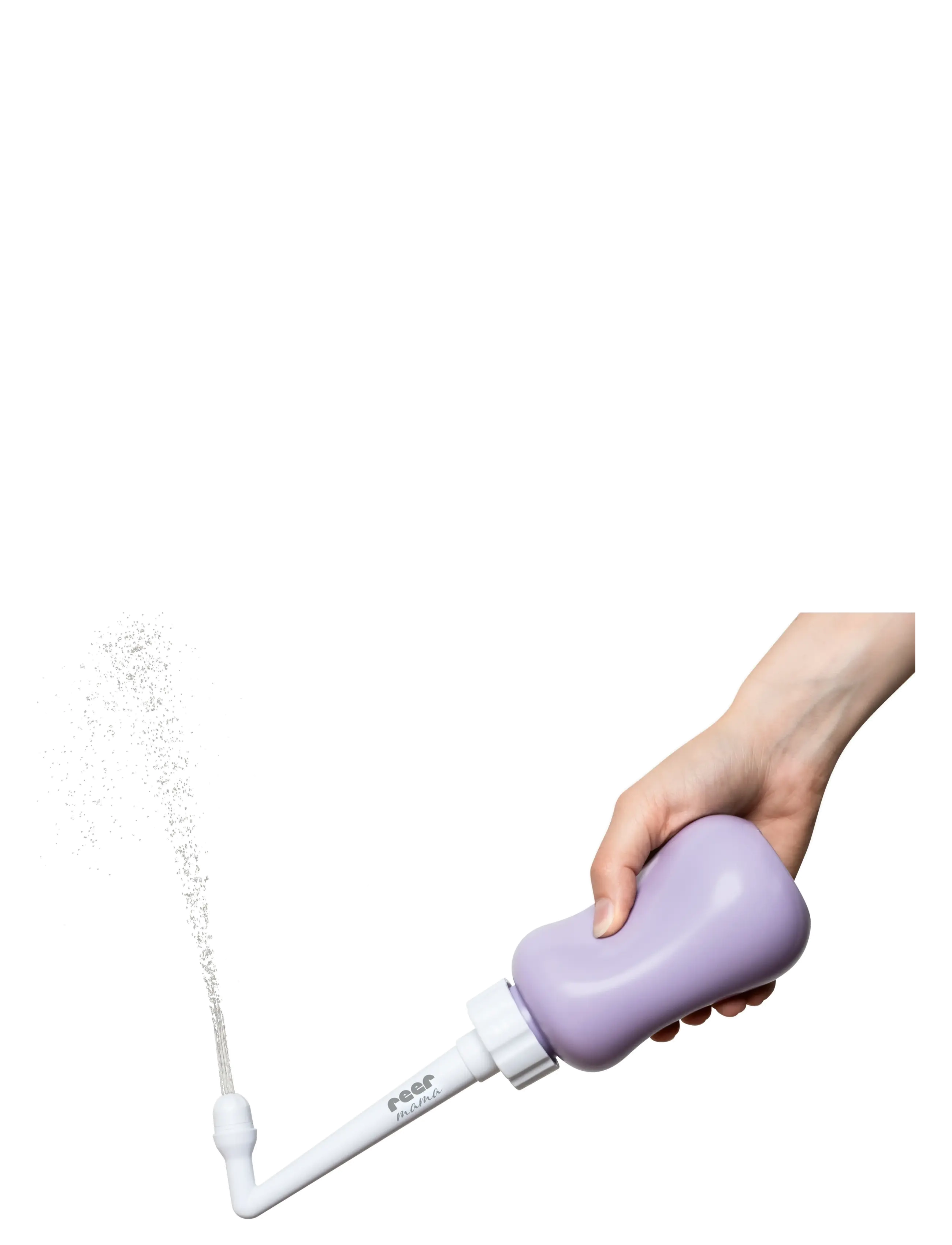 Reer - reer mama Intimate shower - graviditets produkter - purple/white - 3