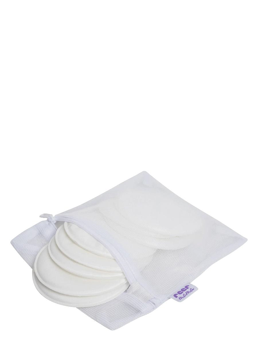 Reer - reer mama Washable nursing pads - white - 3