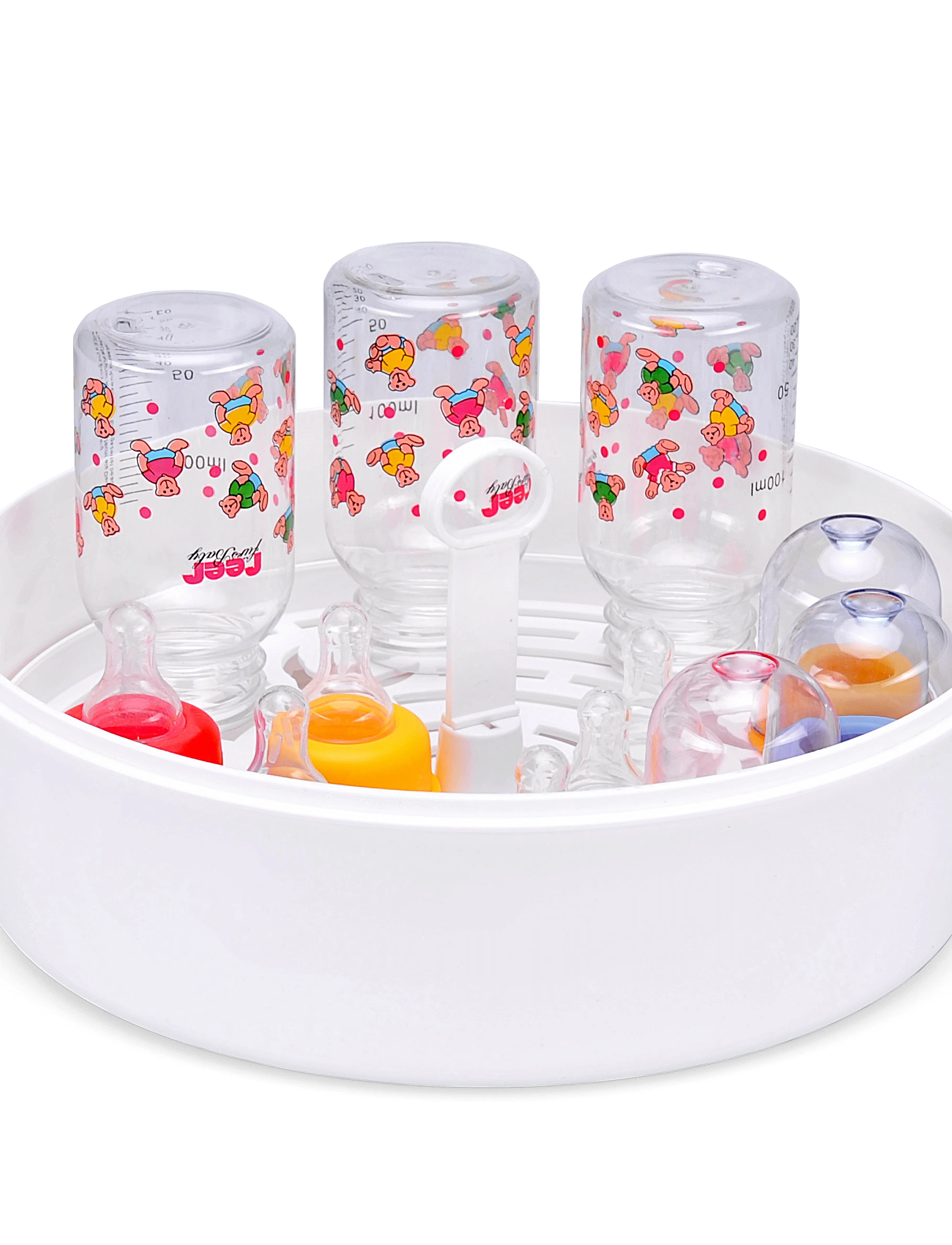 Reer Vapostar Microwave Steriliser, One Size, Baby Bottles & Accessories, Weiß - Kinder
