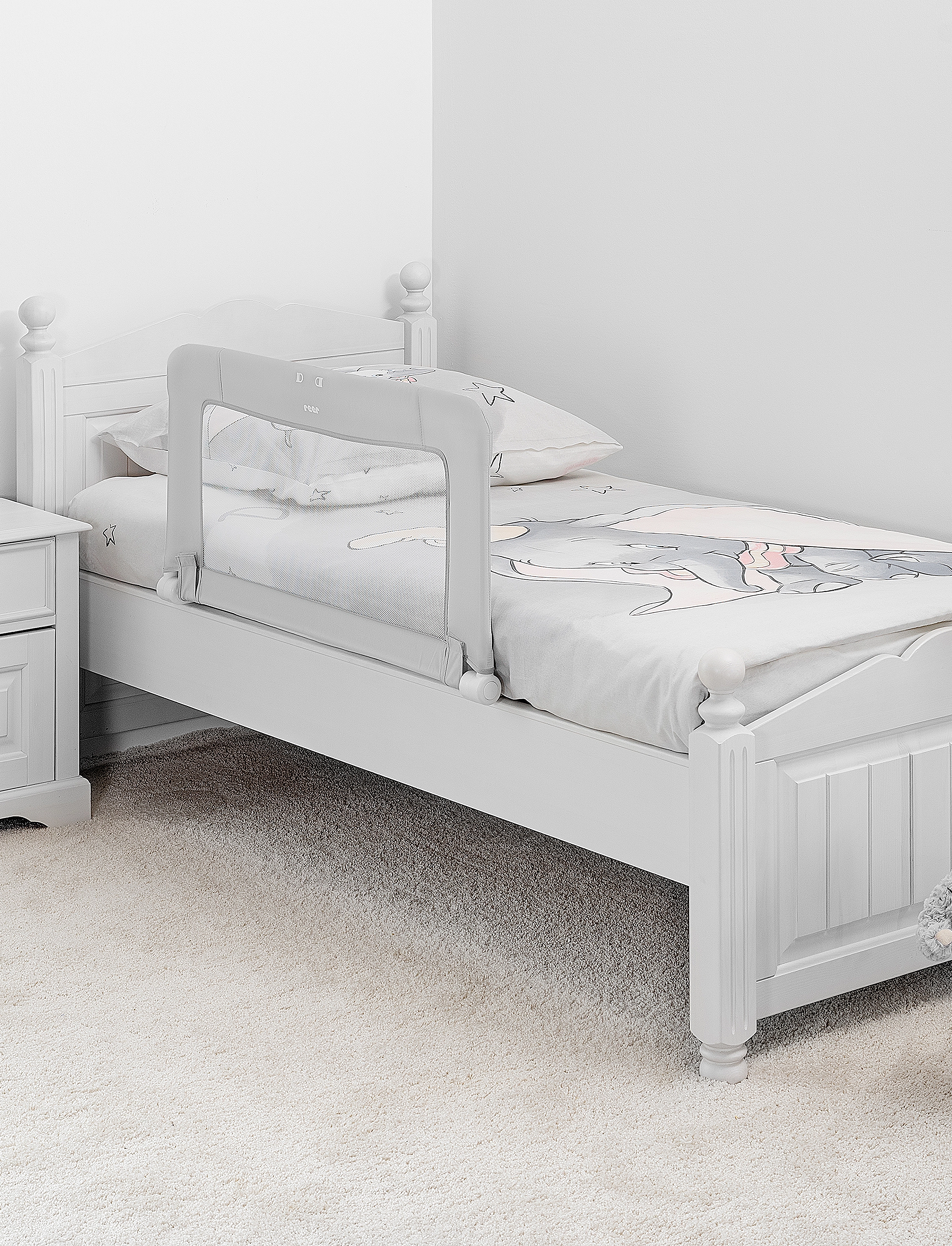 Reer - ByMySide bed rail, 100 cm - grey - 2