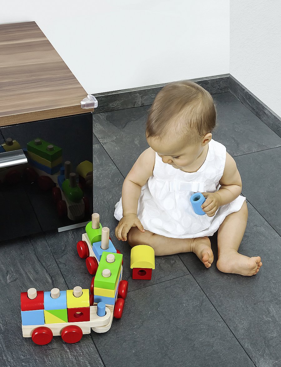 Reer - Corner protector - sicherheit für babys - clear - 0