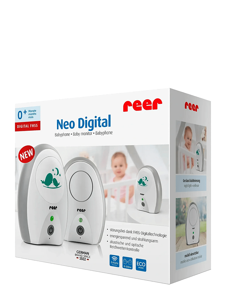 Reer - Neo Digital baby monitor - babyphone - white - 2