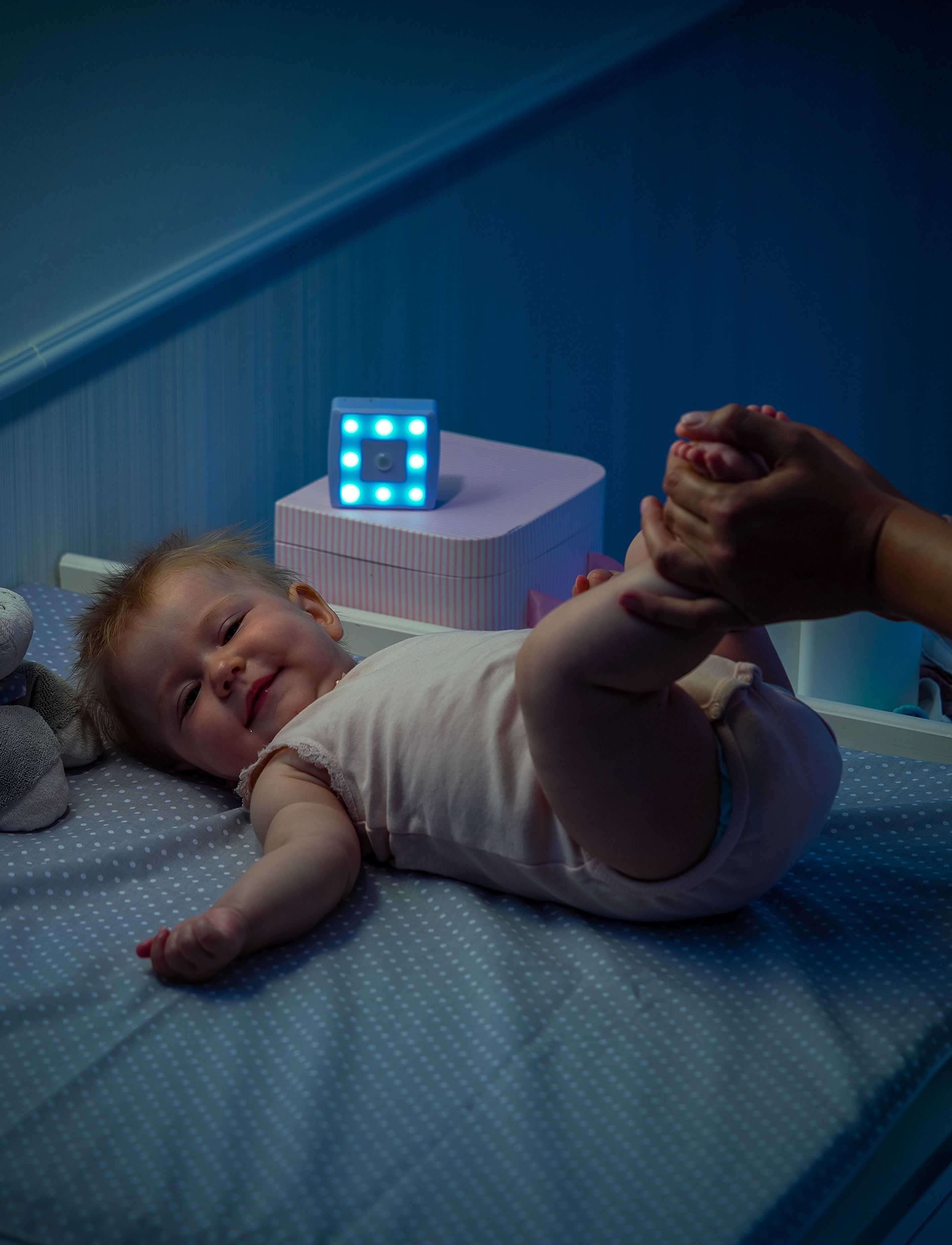 Reer Nightguide Changing-Light, One Size, Care & Hygiene, Blau - Baby Care, Kinder