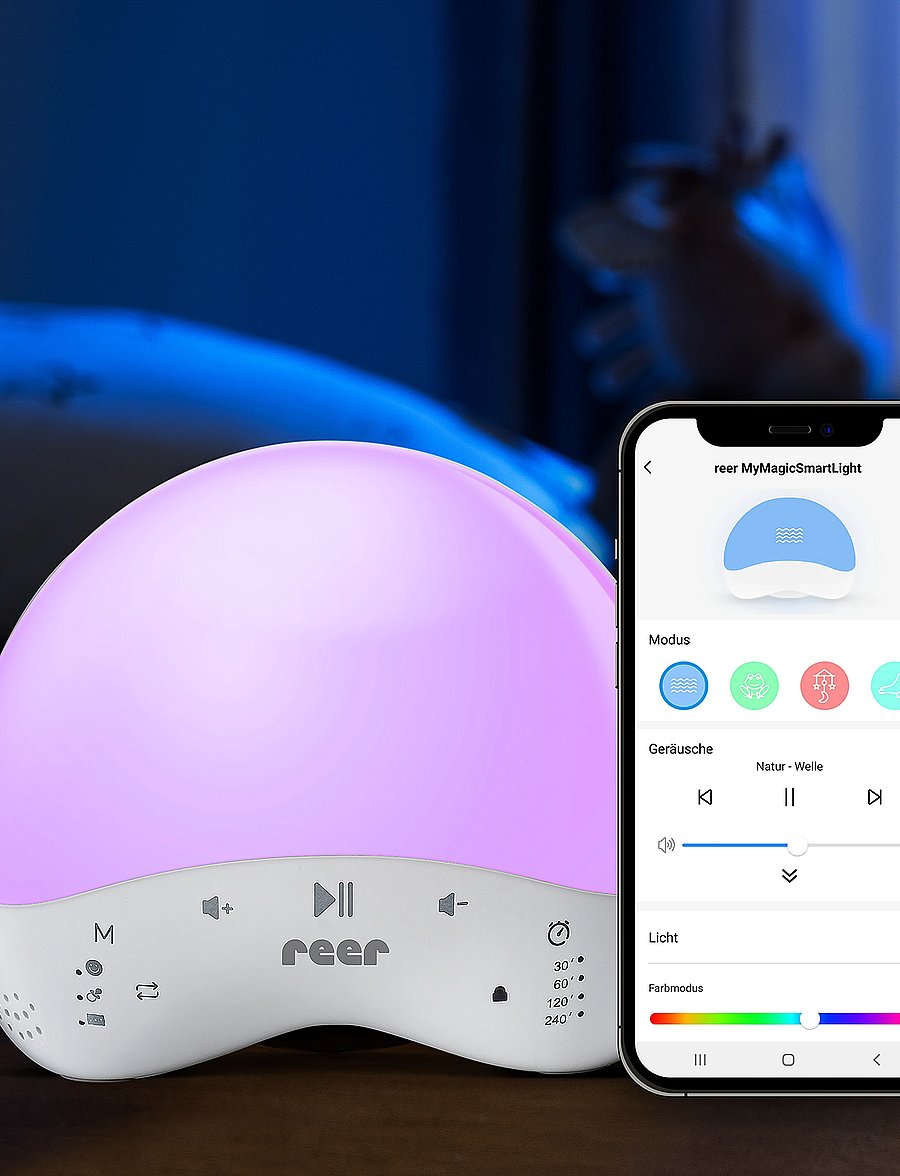 Reer - MyMagicSmartLight Sleeplight - white - 0
