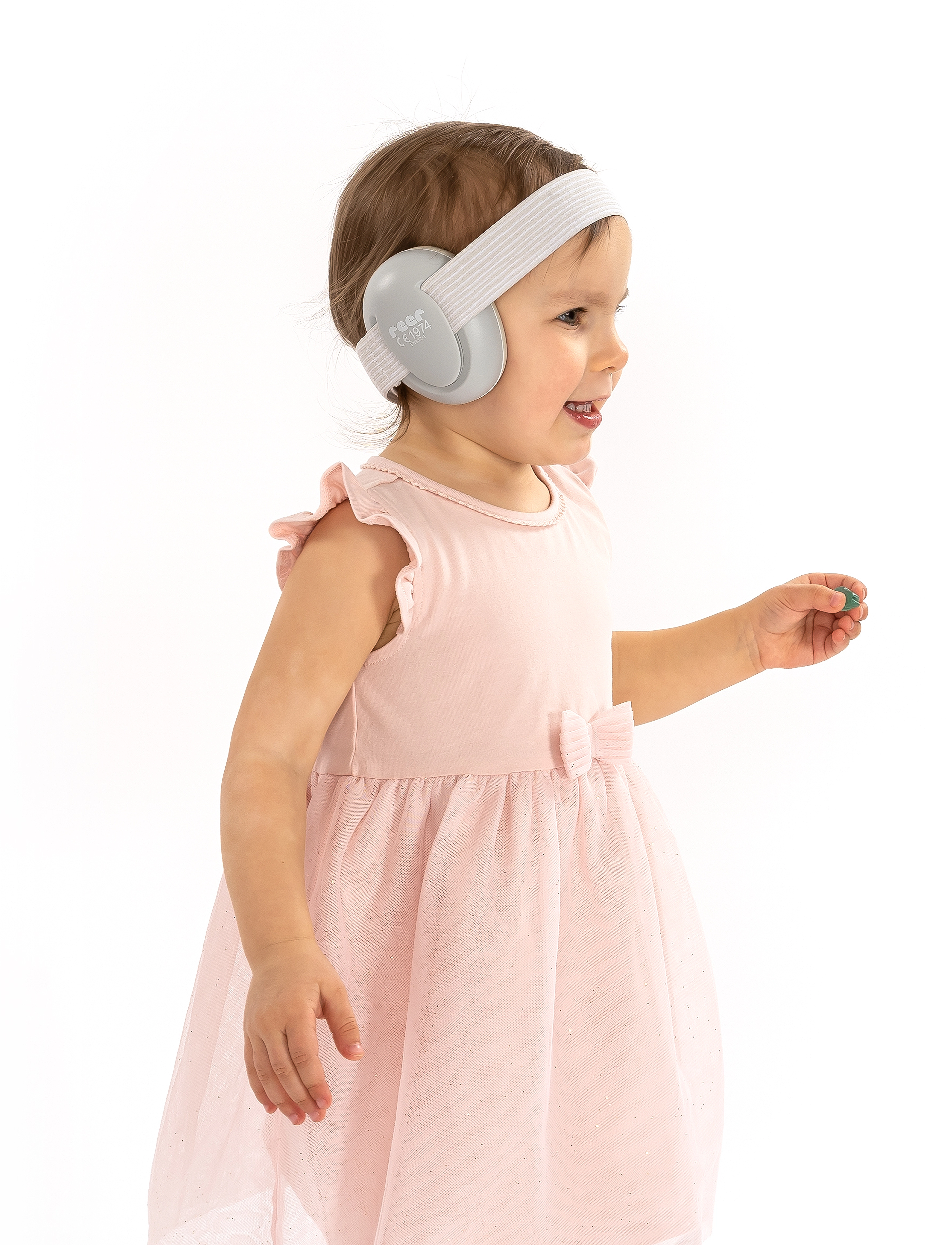 Reer - reer SilentGuard Baby capsule ear protectors, grey - grey - 3