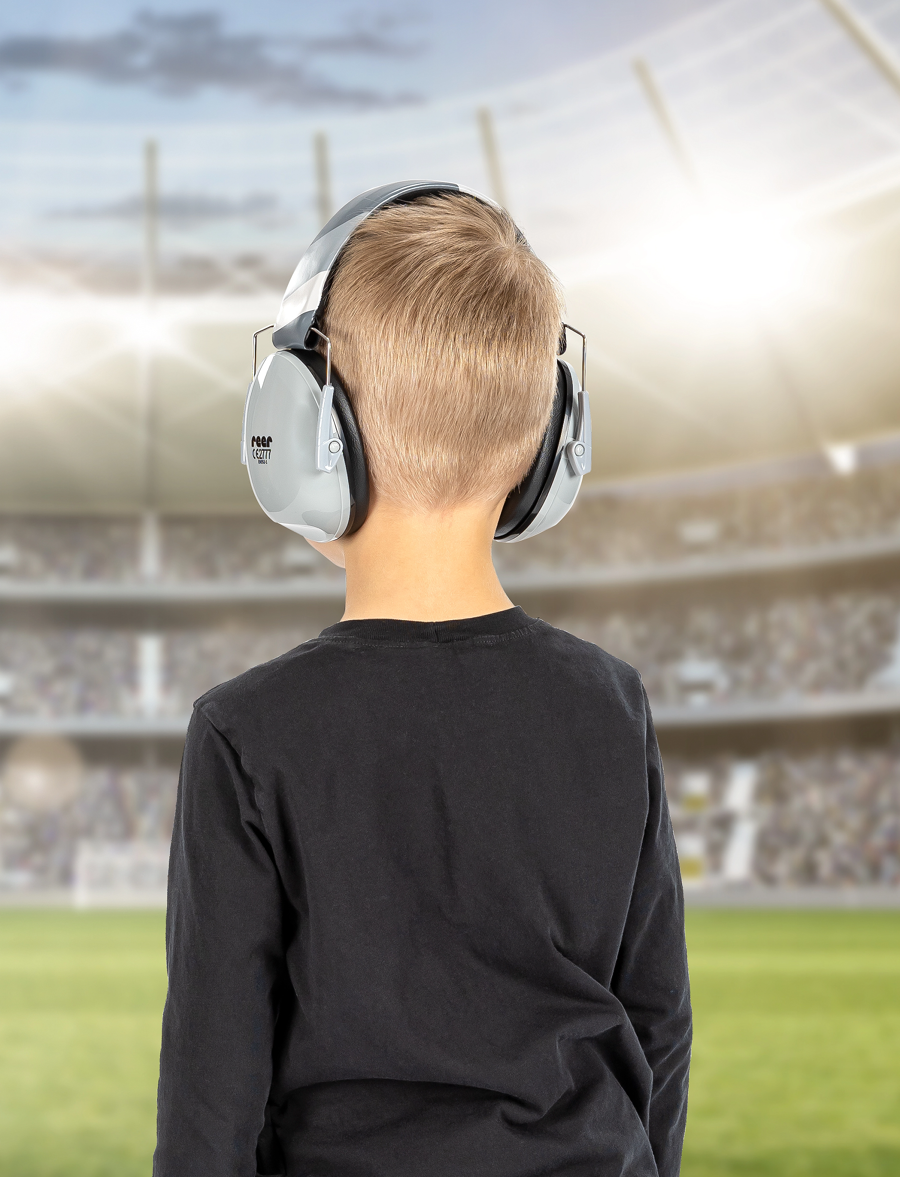 Reer - SilentGuard Kids Ear Protectors - Grey - resetillbehör - grey - 4