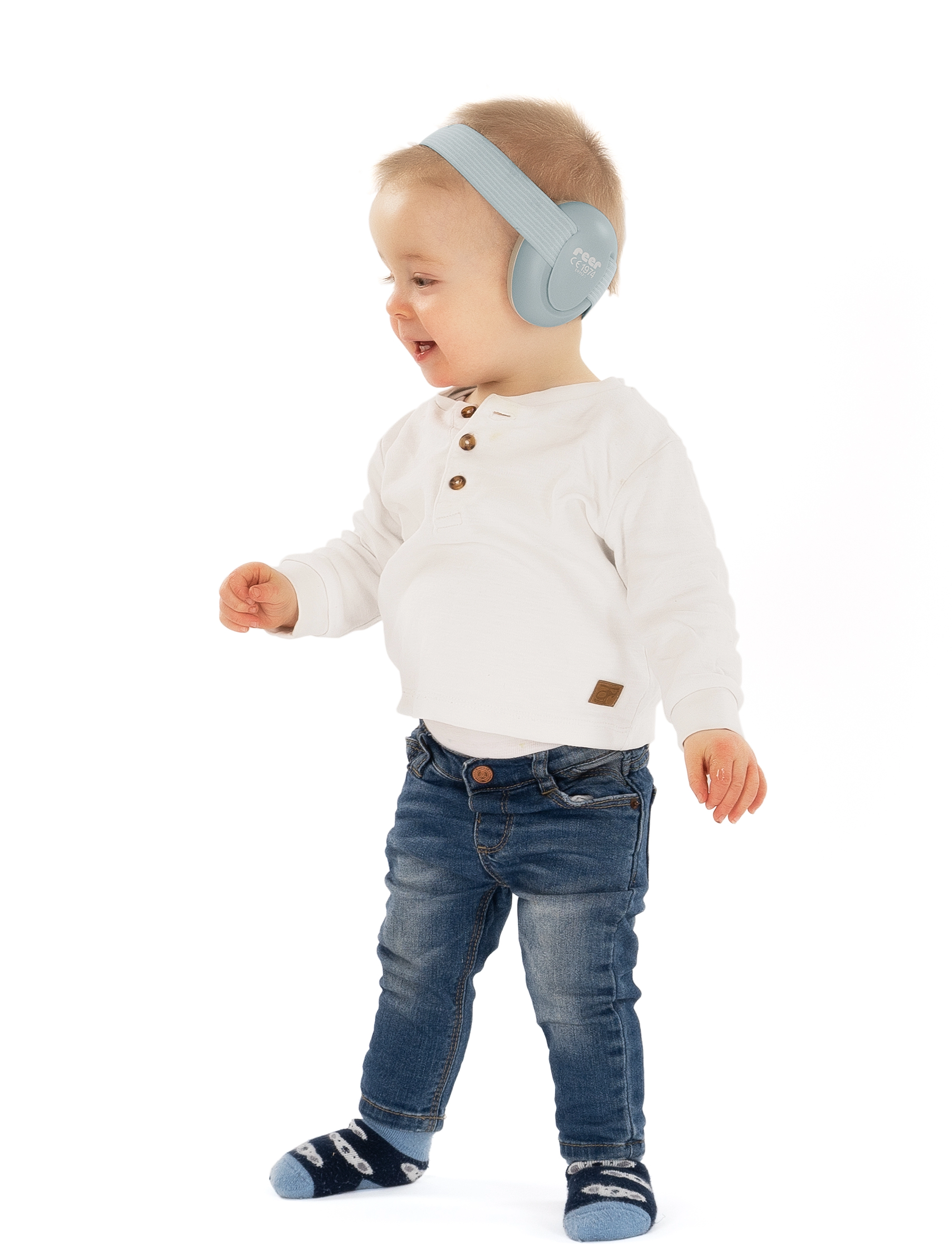 Reer - reer SilentGuard Baby capsule ear protectors, blue - rejseaccessories - blue - 3