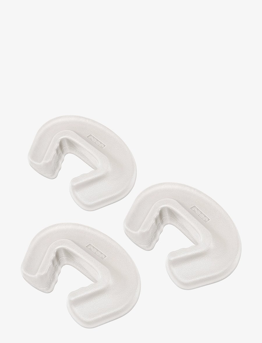 Reer - Economy pack door stopper, transparent - sicherheit zu hause - white - 1