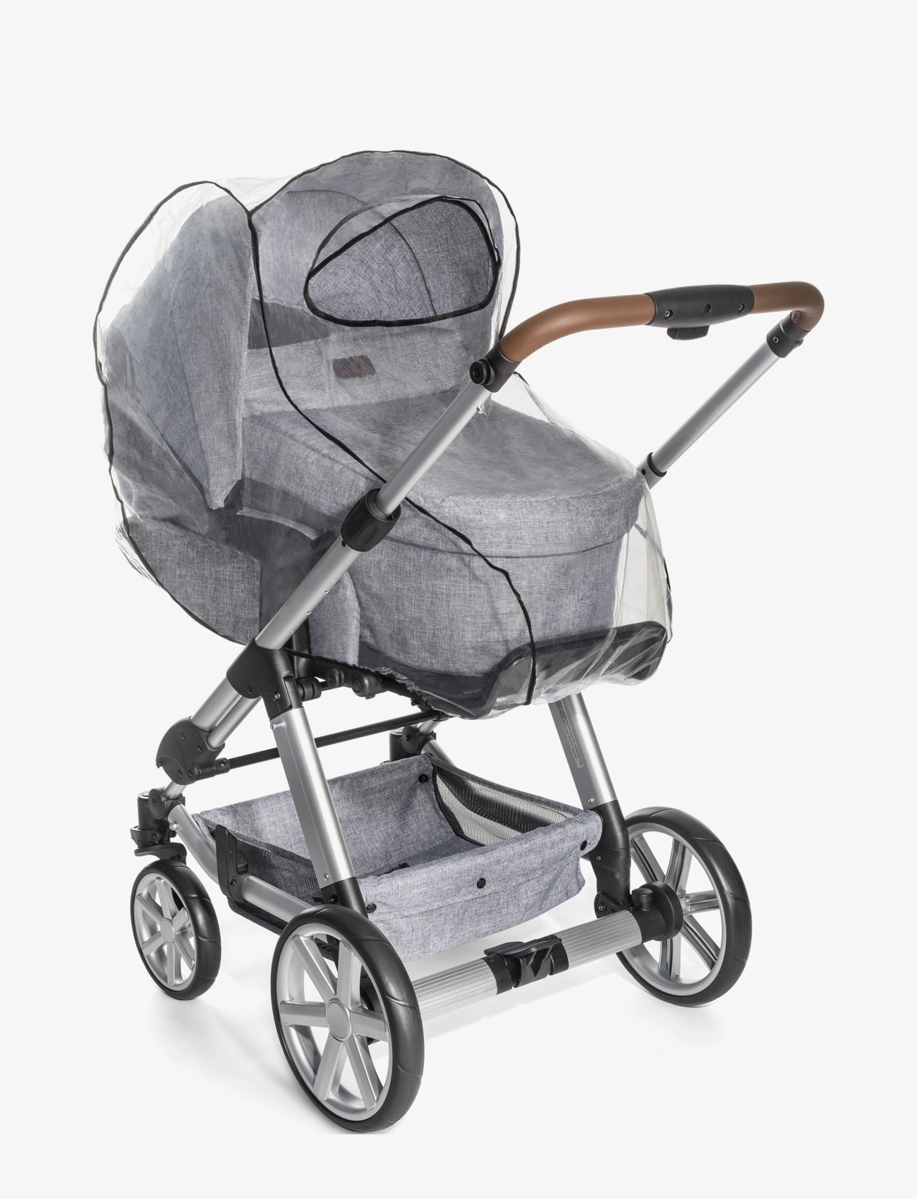 Reer RainCover Classic Rain cover for combi-pushchairs - Babyprodukter - CLEAR / undefined