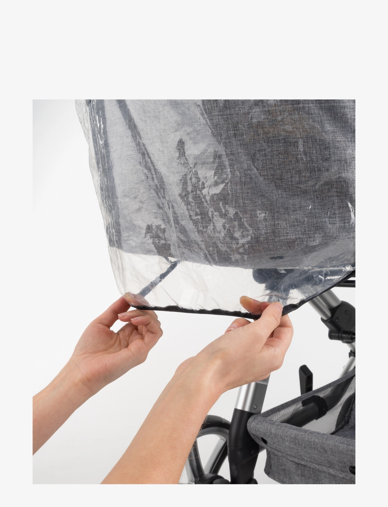 Reer - RainCover Classic Rain cover for combi-pushchairs - clear - 3