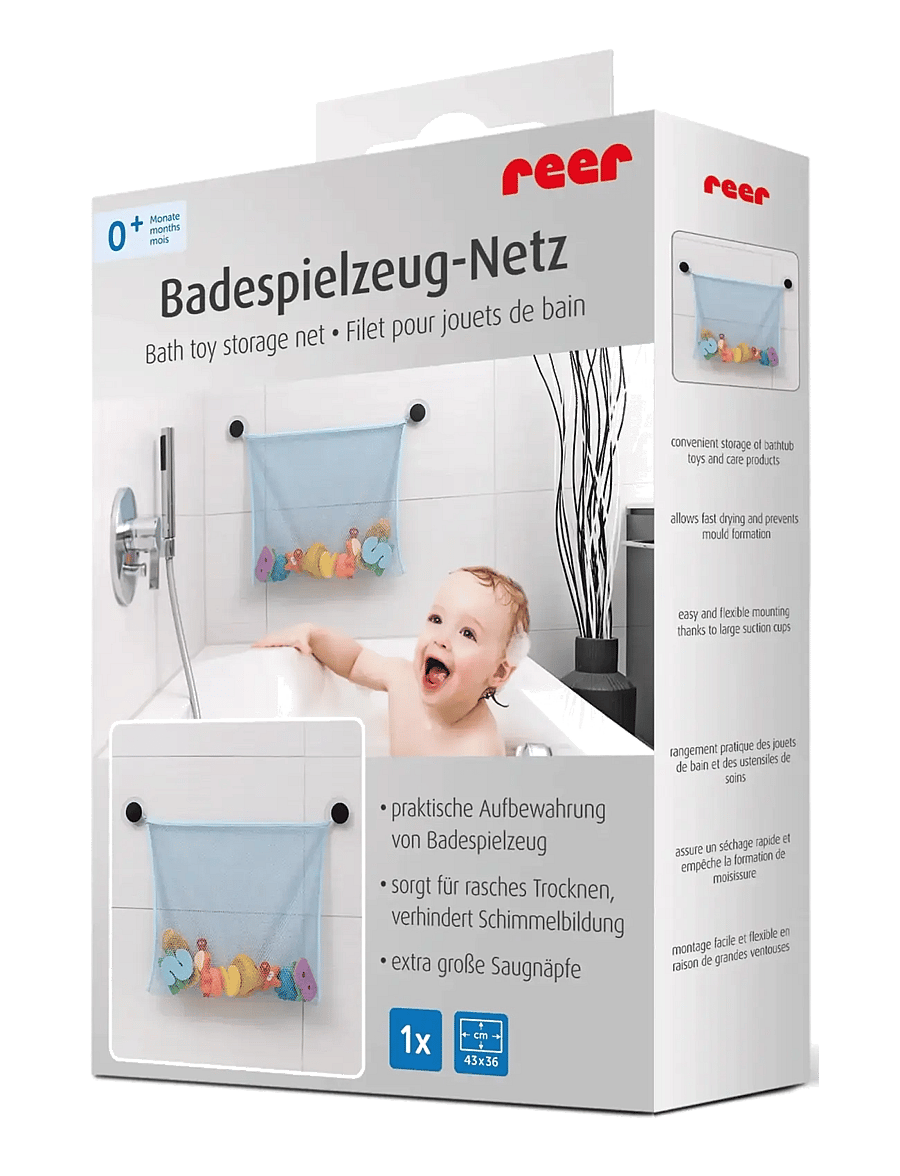 Reer - Bath toy storage net - turqouise - 2
