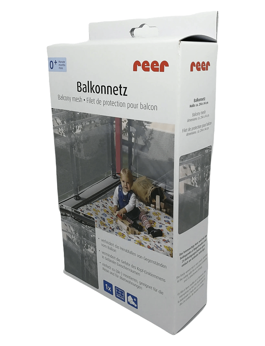 Reer - Balcony net - sicherheit zu hause - grey - 1