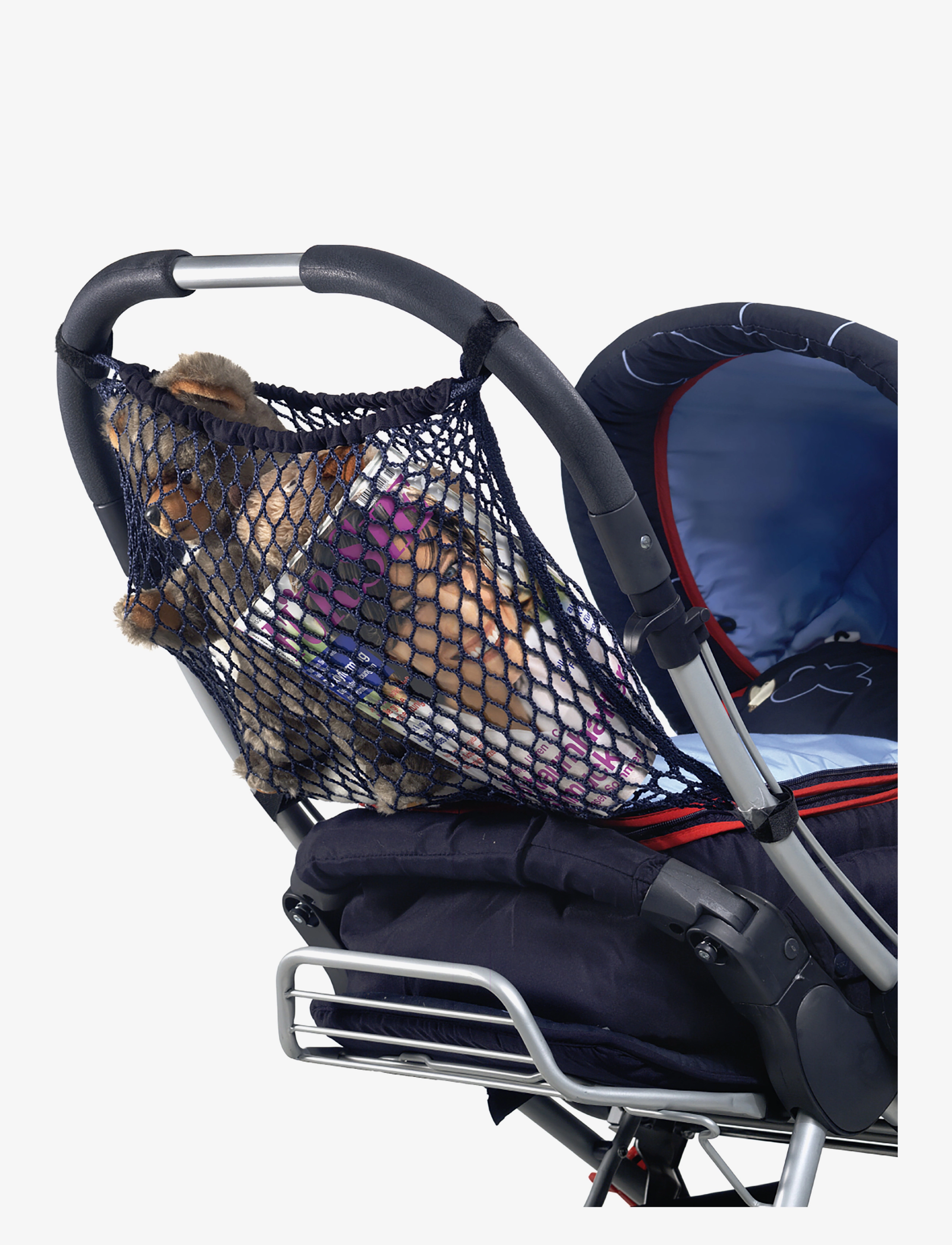Reer Stroller net bag, black - App deal - BLACK / black