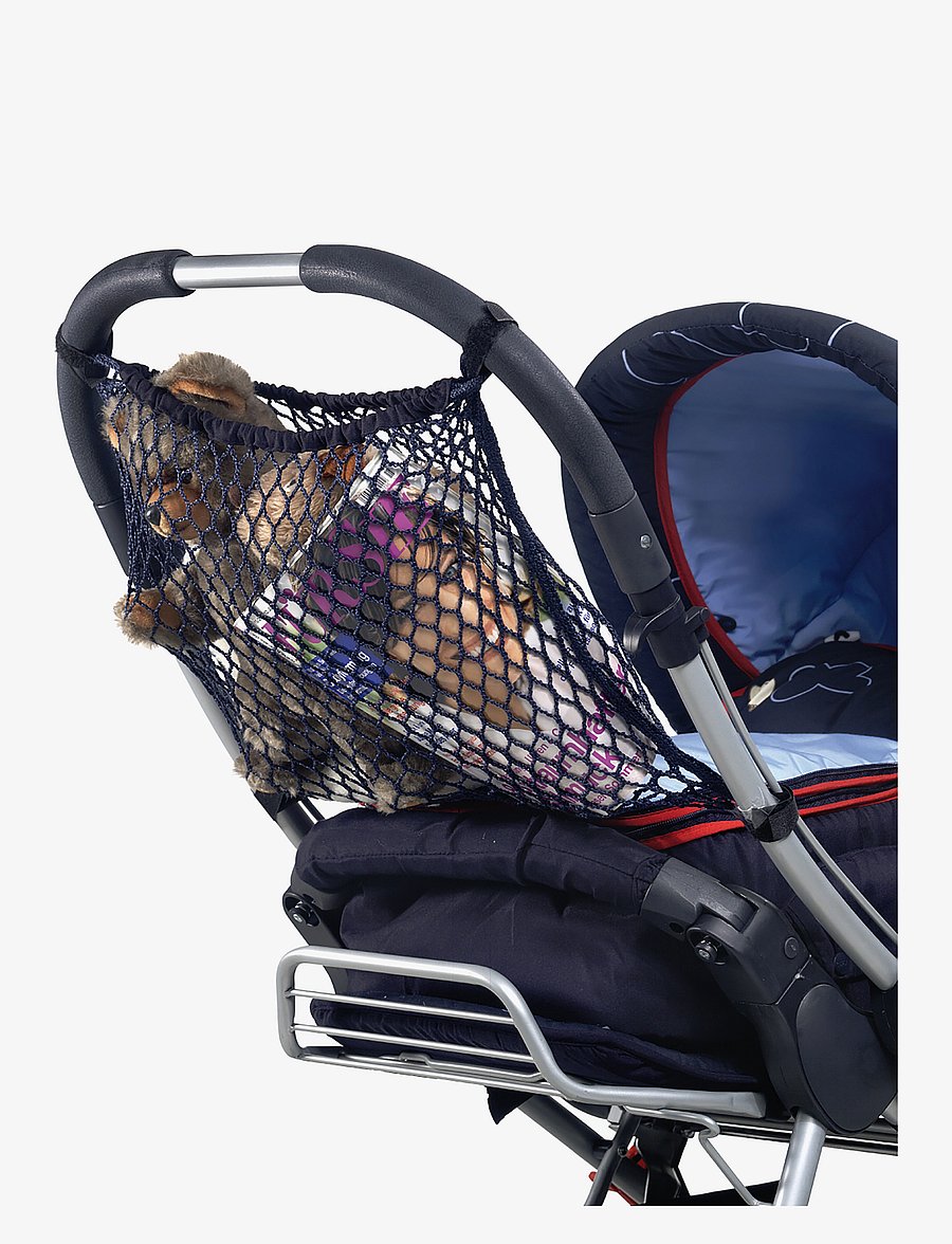 Reer - Stroller net bag, black - barnvagnstillbehör - black - 1