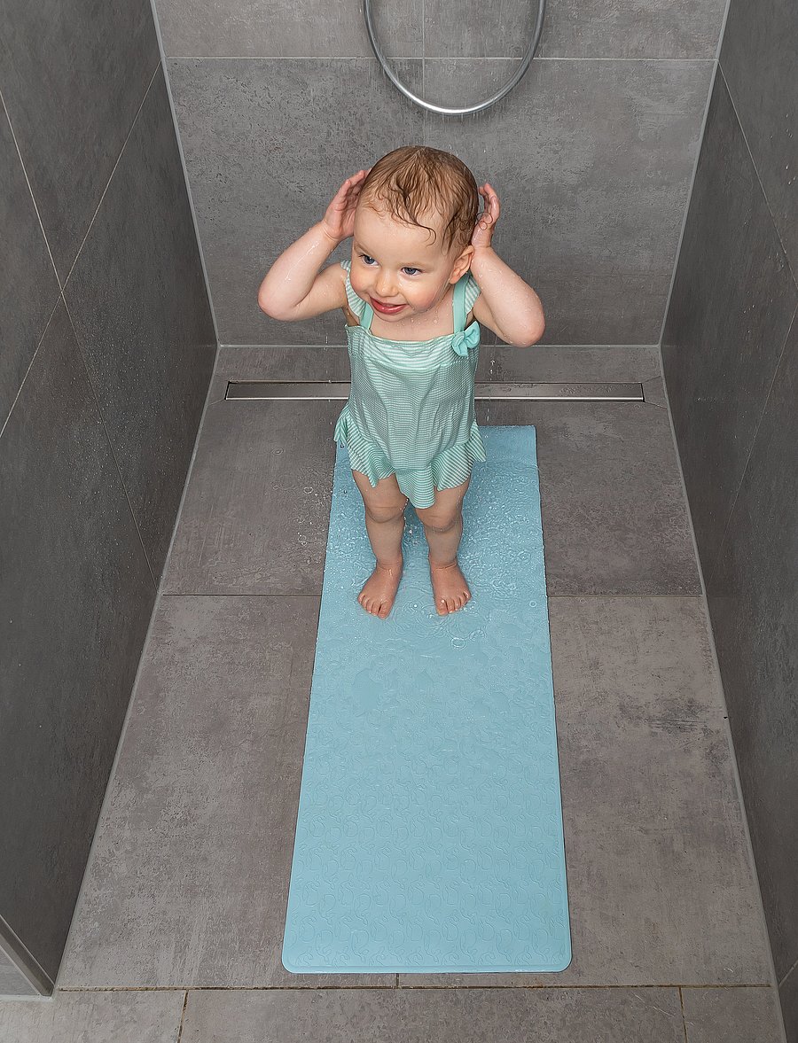 Reer - MyHappyBath Mat XL - bath mat - blue - 3
