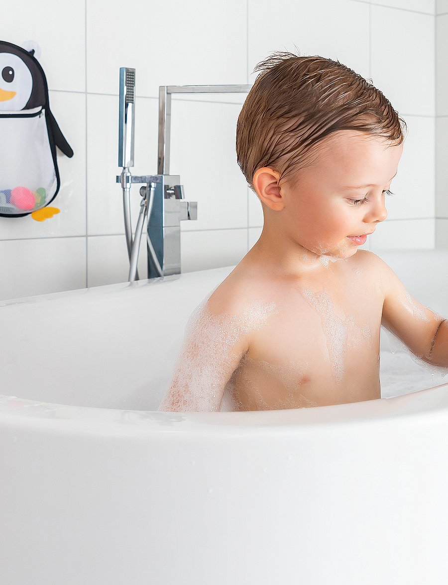 Reer - MyHappyPingu bath toy net - bad - black - 3