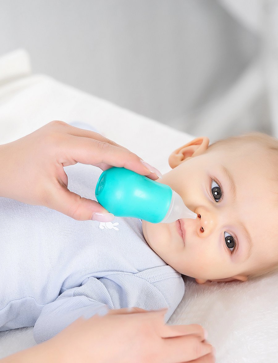 Reer - safety nasal aspirator Soft&Clean - turqouise - 0