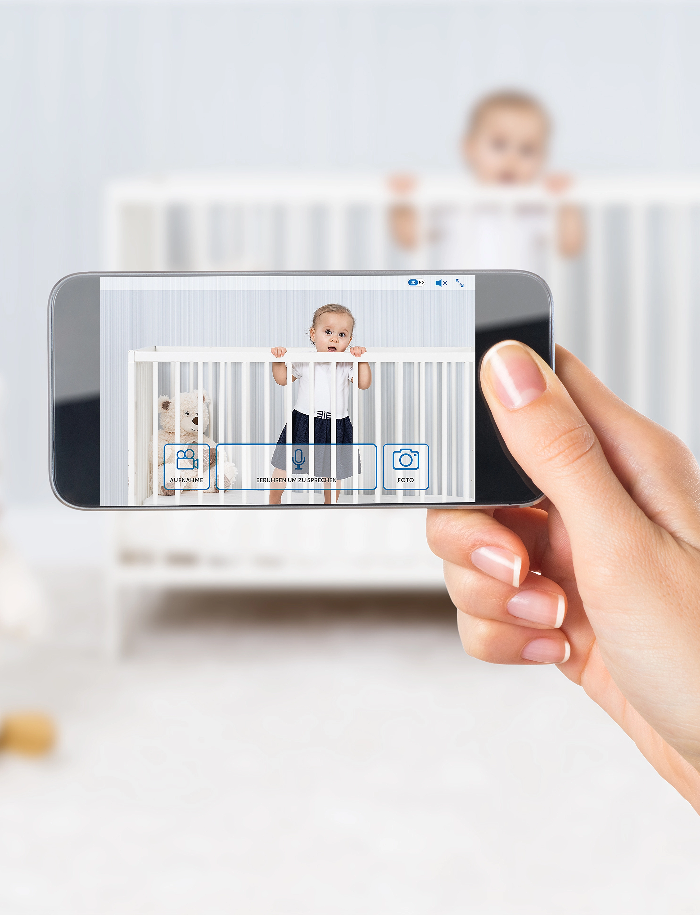 Reer - IP BabyCam - lapset - white - 2