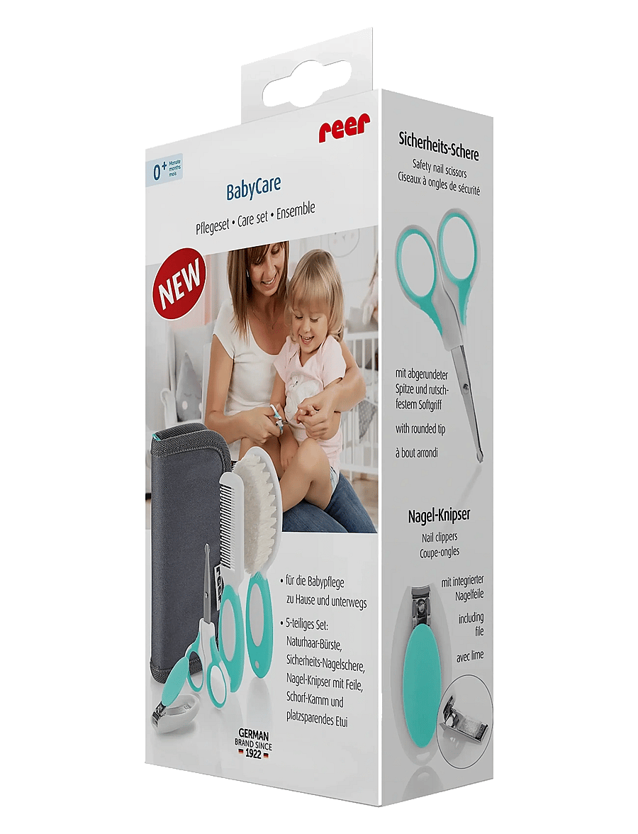 Reer - BabyCare 5-part care set - turqouise - 2