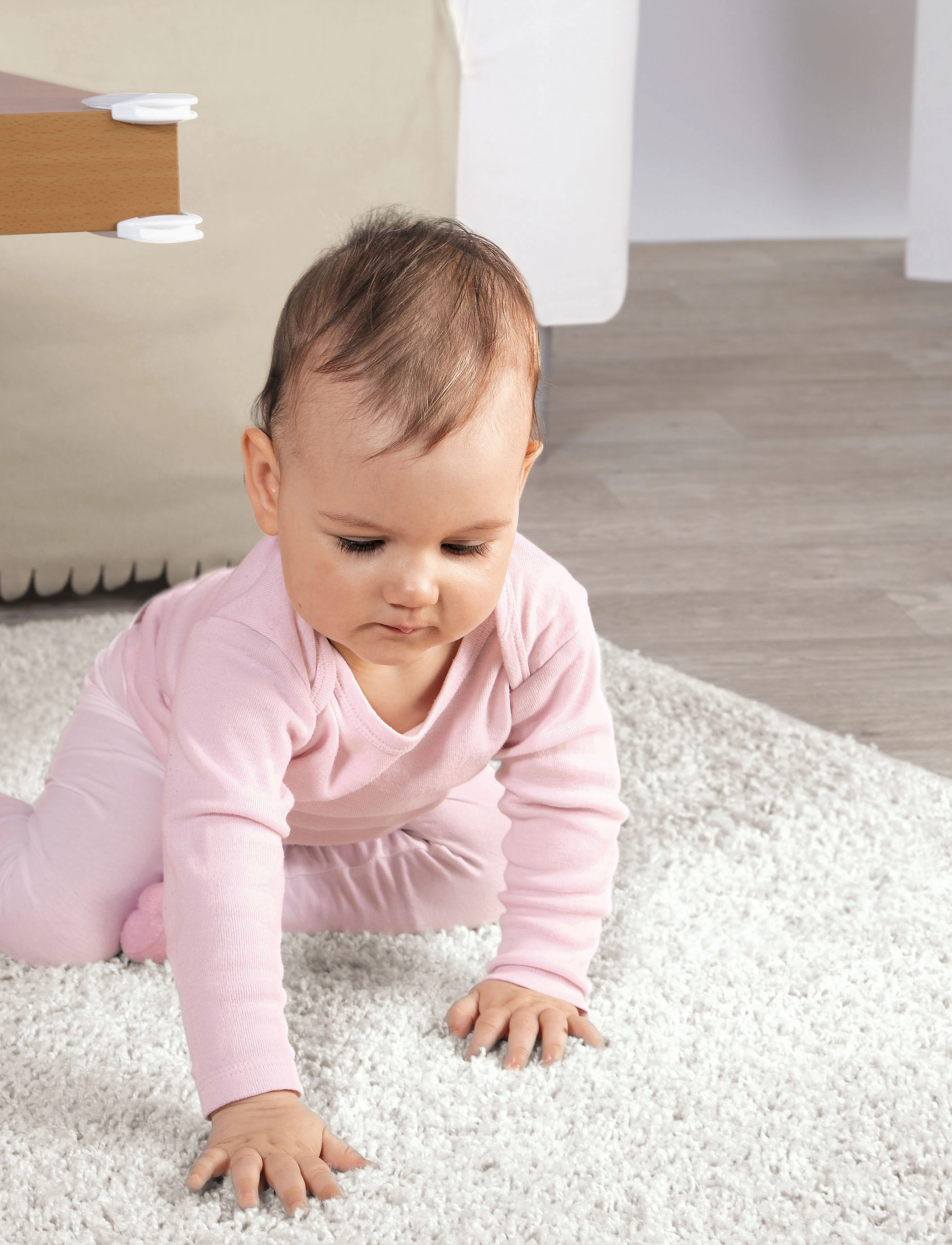 Reer Corner Protector, One Size, Care & Hygiene, Weiß - Baby Safety, Kinder