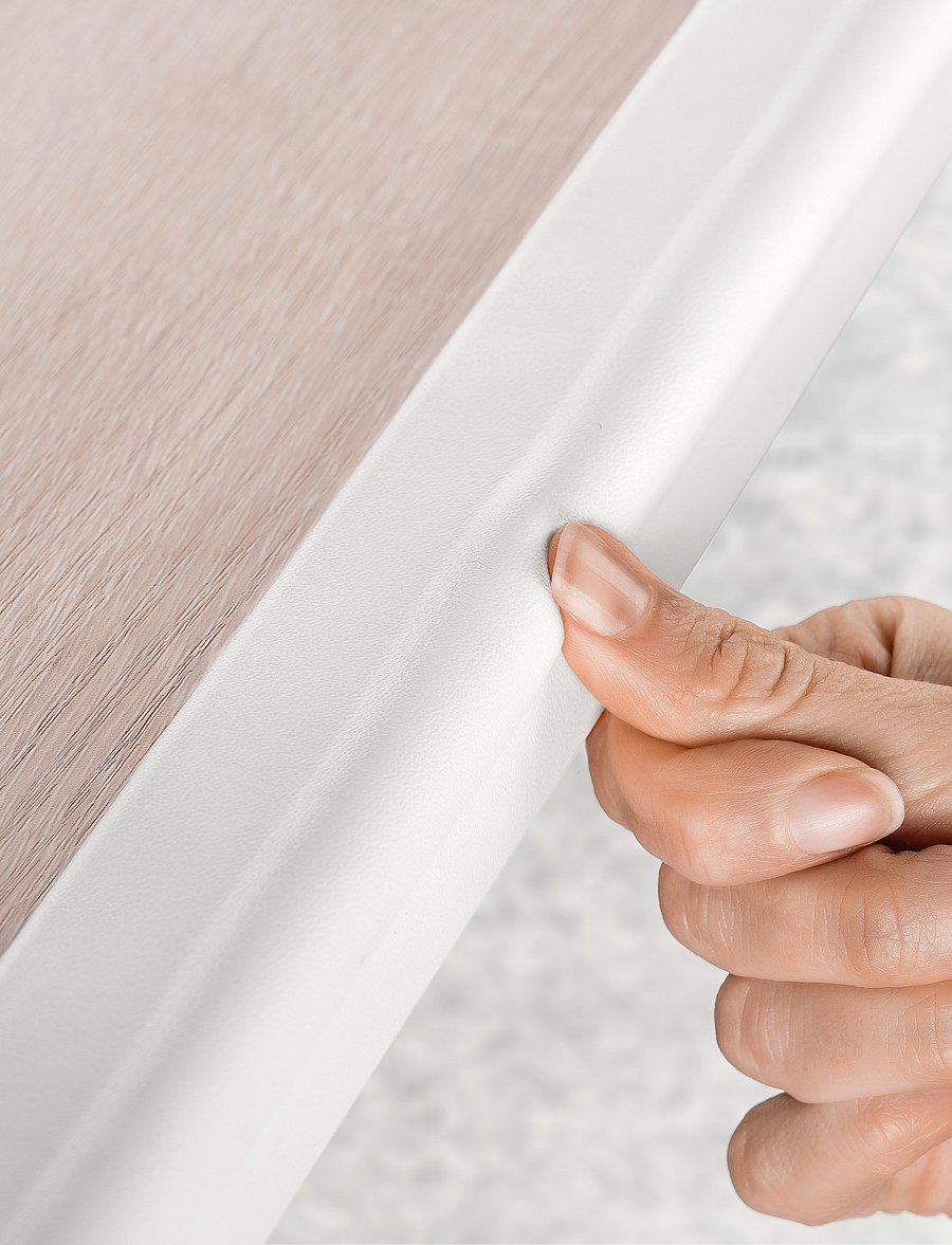Reer - Edge protector soft, white - white - 2
