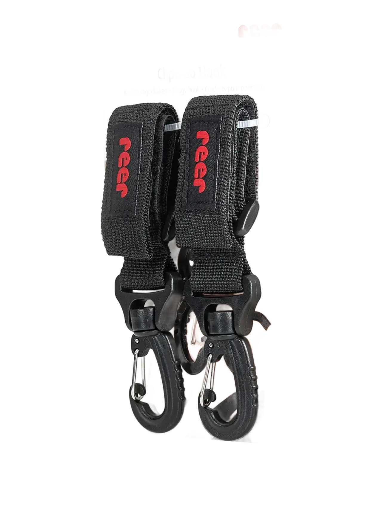 Reer - Clip&Go Hook buggy hook - hooks & hangers - black - 2