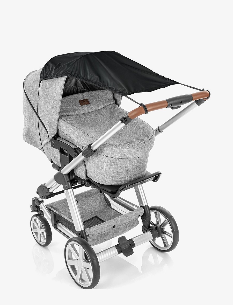 Reer - ShineSafe Awning for baby carriage, black - sonnen- & regenschutze - black - 2