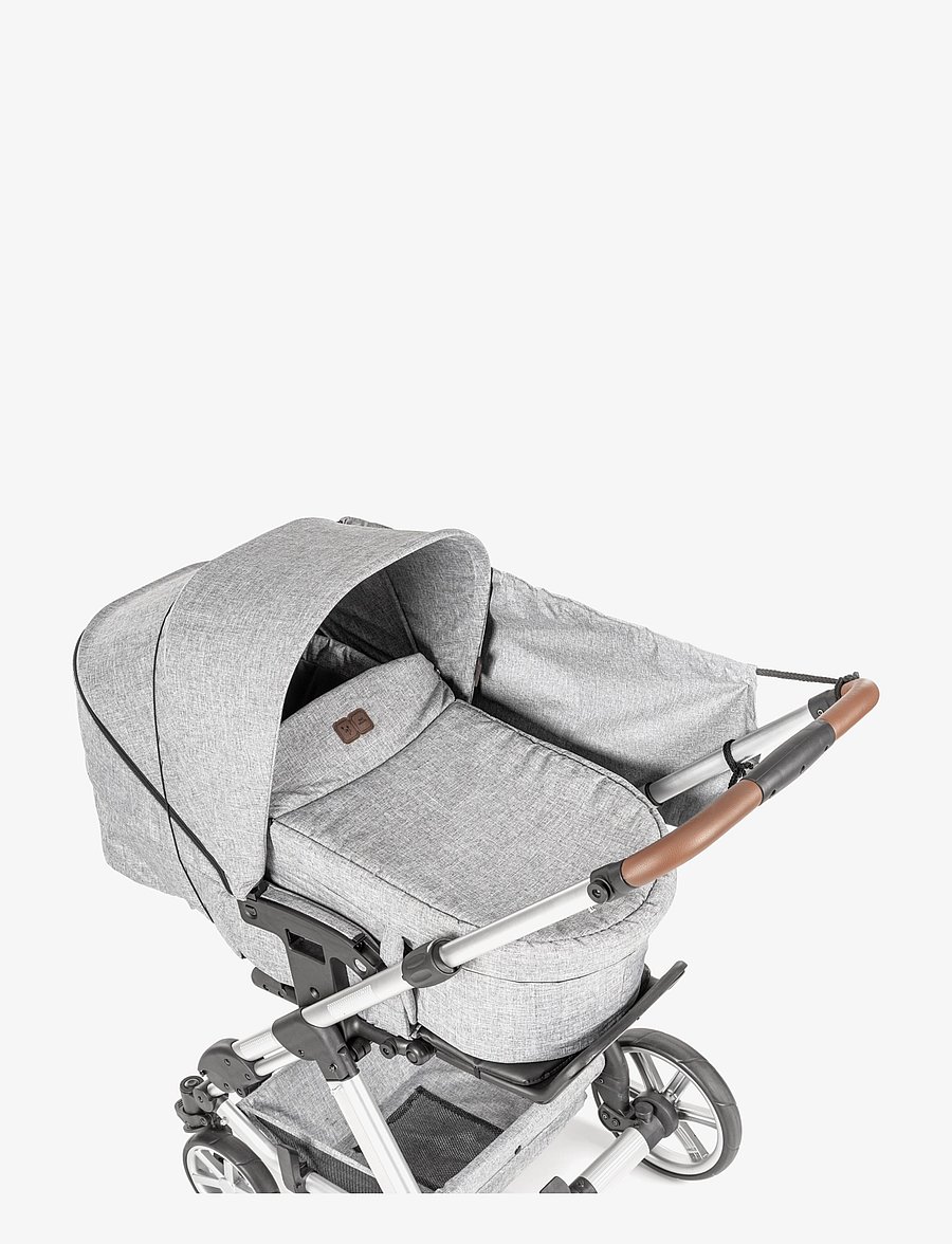 Reer - ShineSafe+ Awning for baby carriage, grey melange - kinderwagen-accessoires - grey - 3