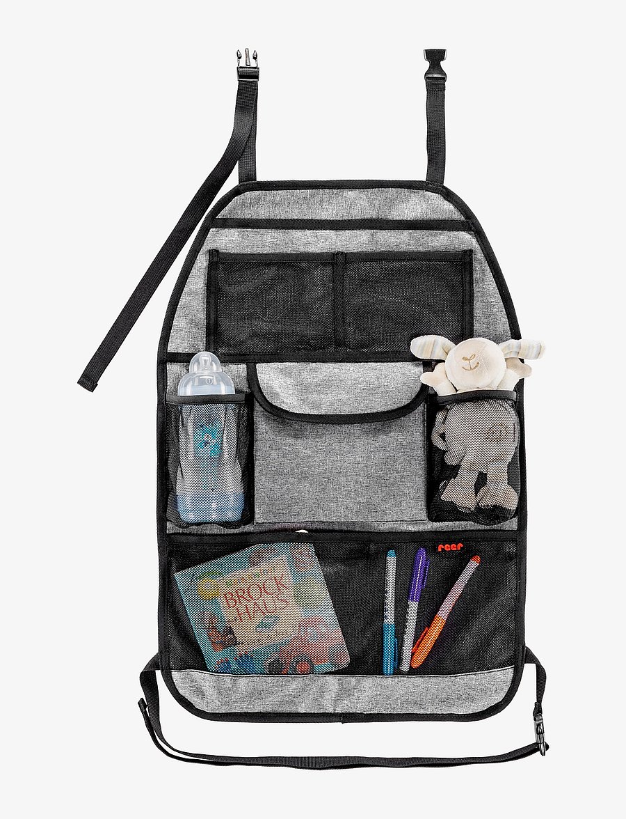 Reer - TravelKid Tidy car seat organizer - grey - 1