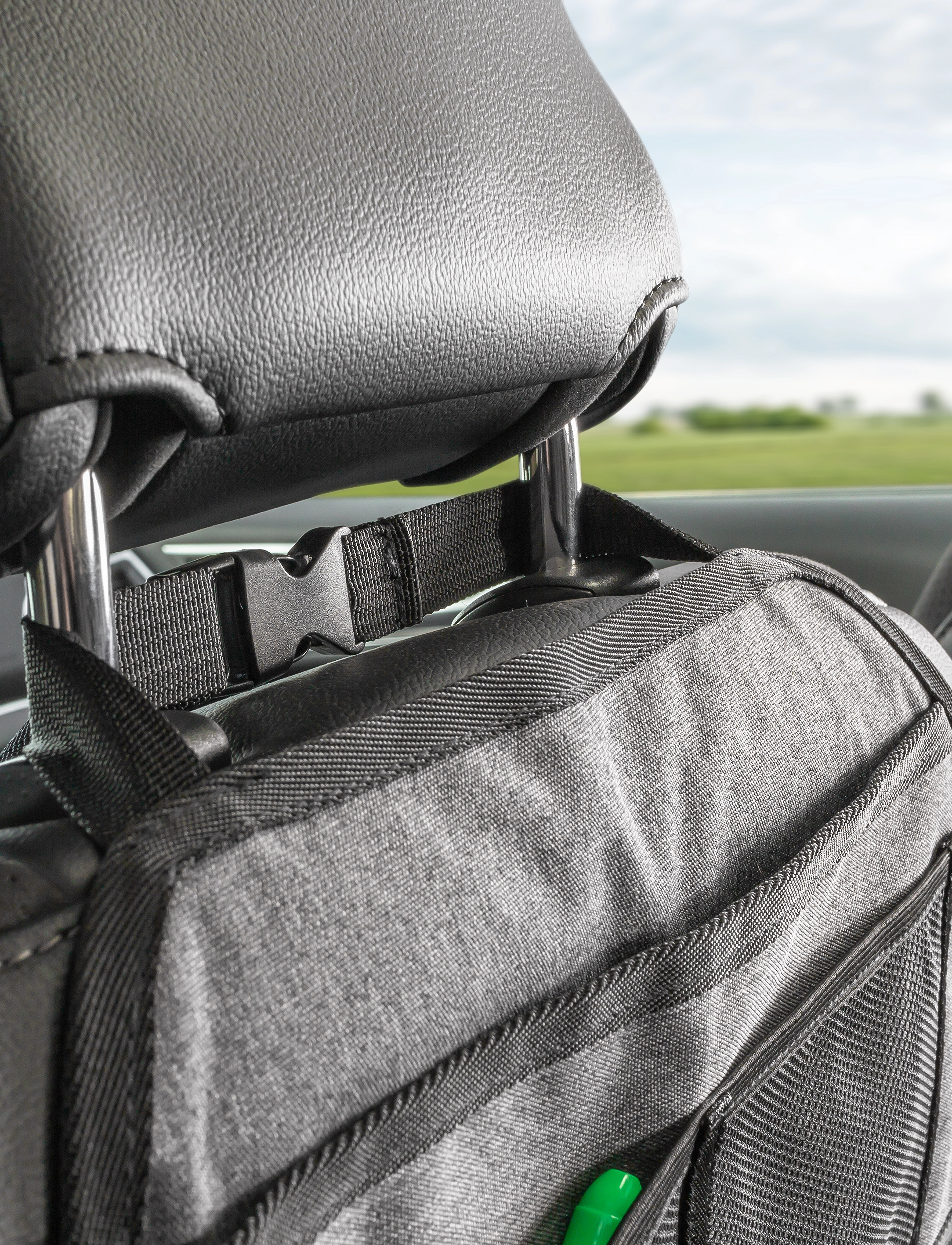Reer - TravelKid Tidy car seat organizer - reiseeffekter - grey - 4