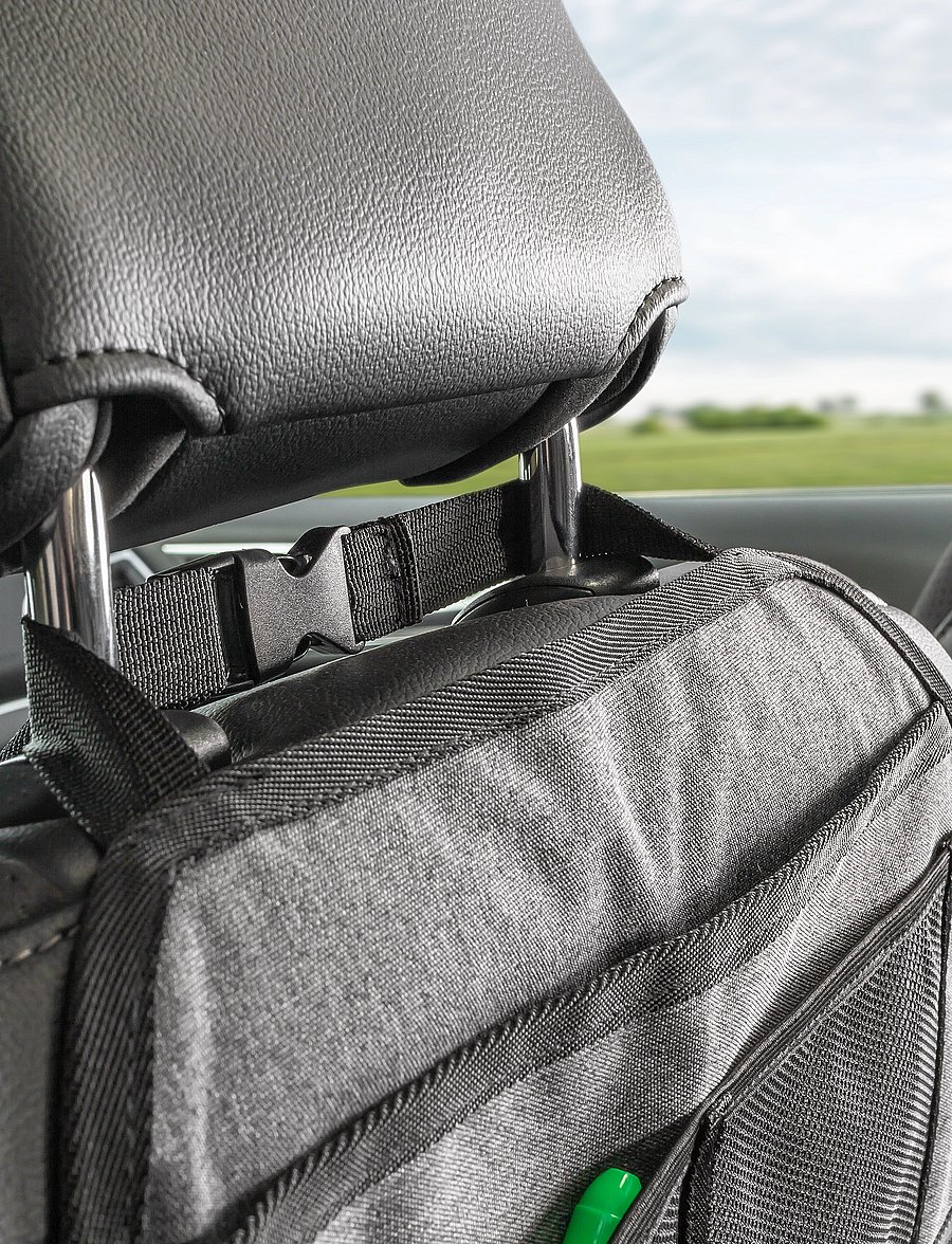 Reer - TravelKid Tidy car seat organizer - grey - 4