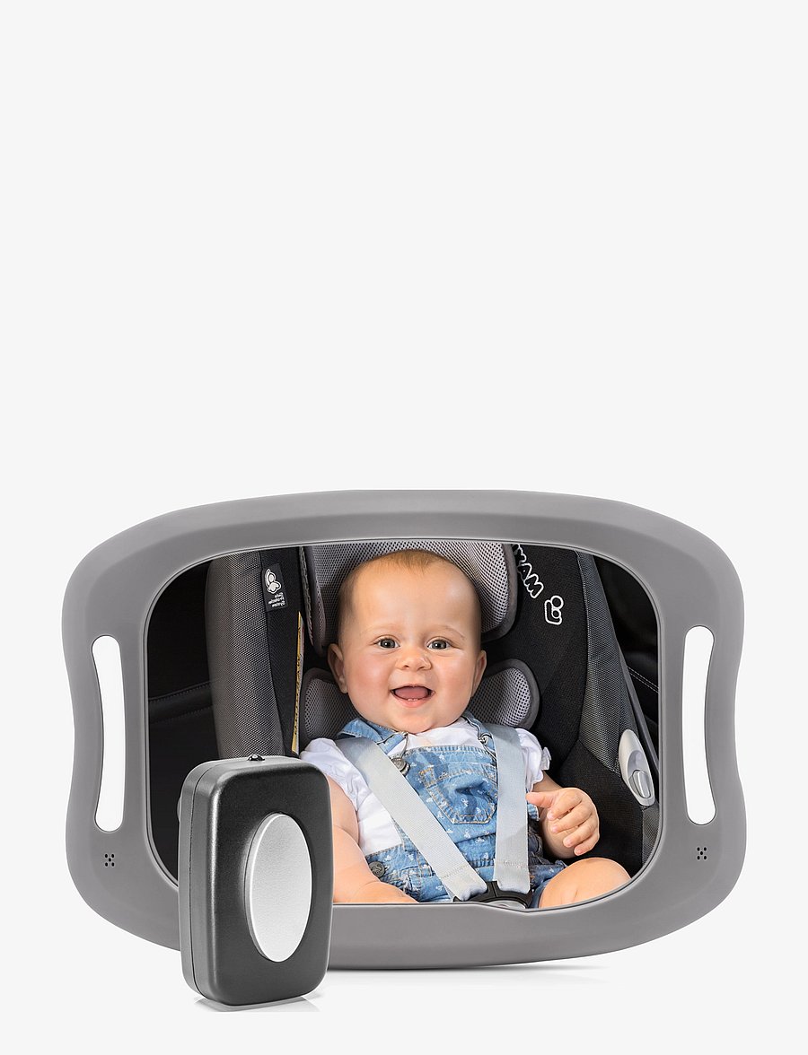 Reer - BabyView LED car safety mirror with light - grey - 1