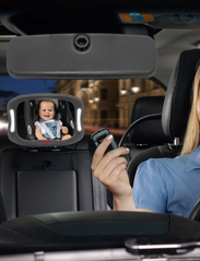 Reer - BabyView LED car safety mirror with light - laveste priser - grey - 1