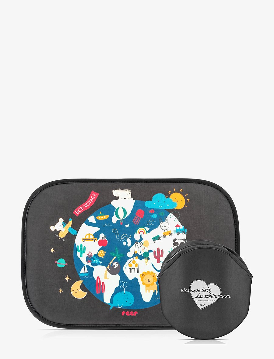 Reer - reer TravelKid Sun car sunshade - reise-accessoires - black - 2