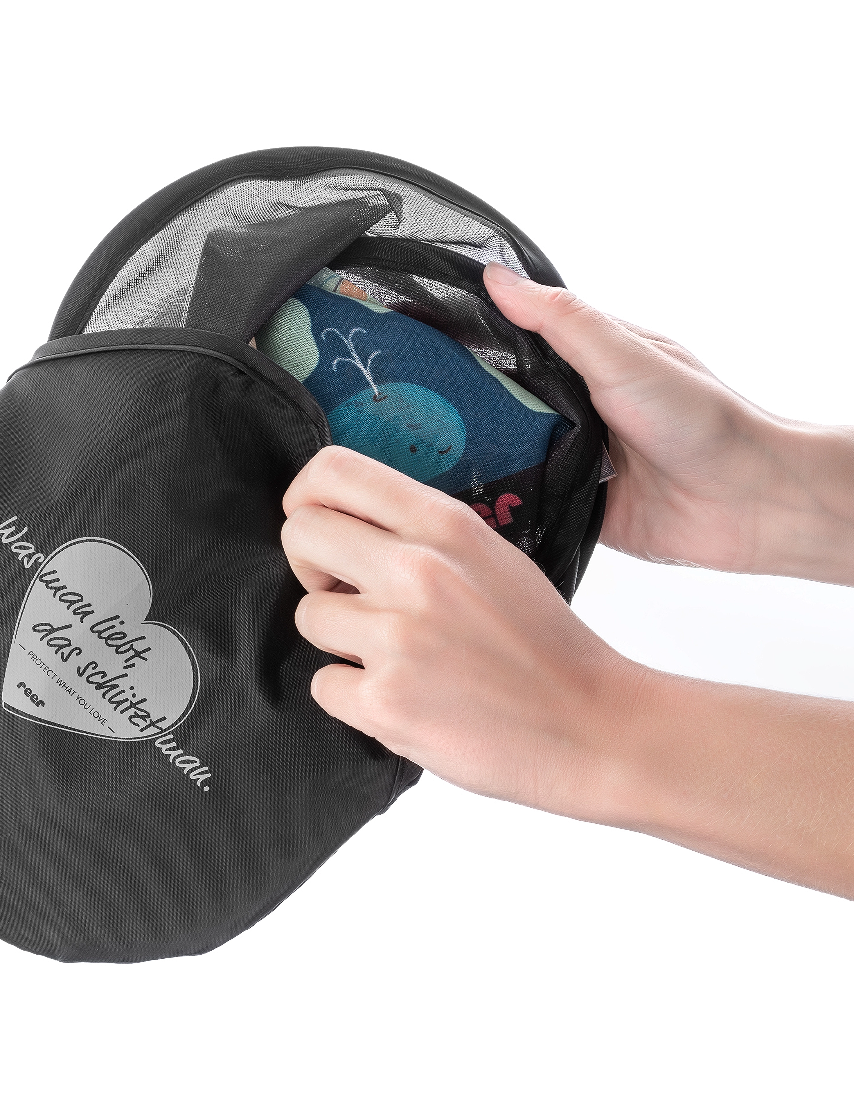 Reer - reer TravelKid Sun car sunshade - black - 4
