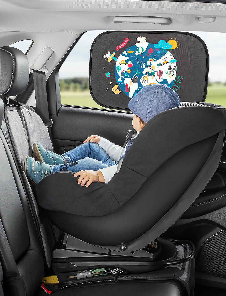 Reer - reer TravelKid Sun car sunshade - reise-accessoires - black - 5