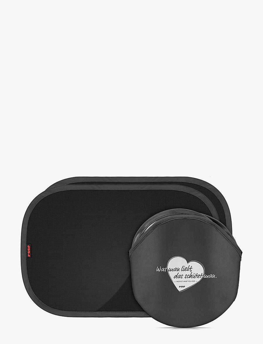 Reer - TravelKid Sun Pure car sunshade - reisiaksessuaarid - black - 1