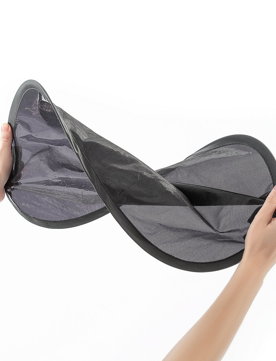 Reer - TravelKid Sun Pure car sunshade - reisiaksessuaarid - black - 0