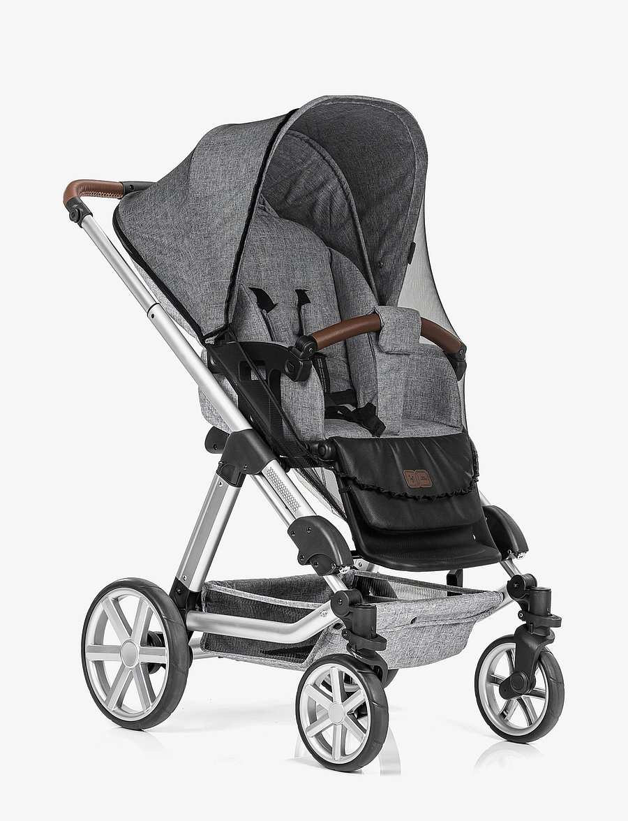 Reer - BiteSafe mosquito net for stroller, black - black - 3