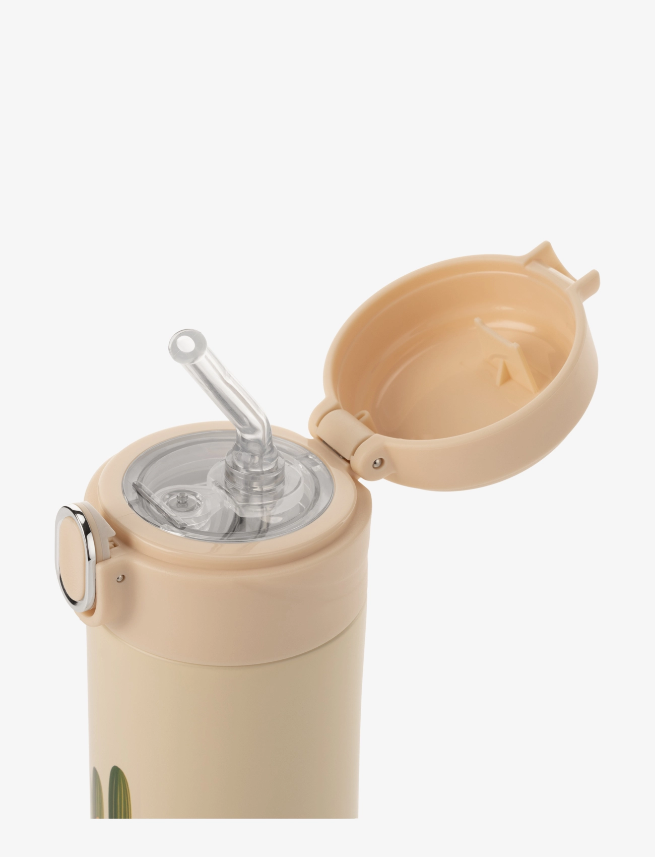 Reer - Drinking bottle with straw - Cream - cream - 2