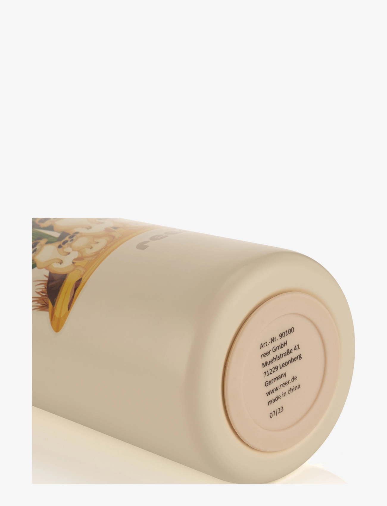 Reer - Drinking bottle with straw - Cream - cream - 3