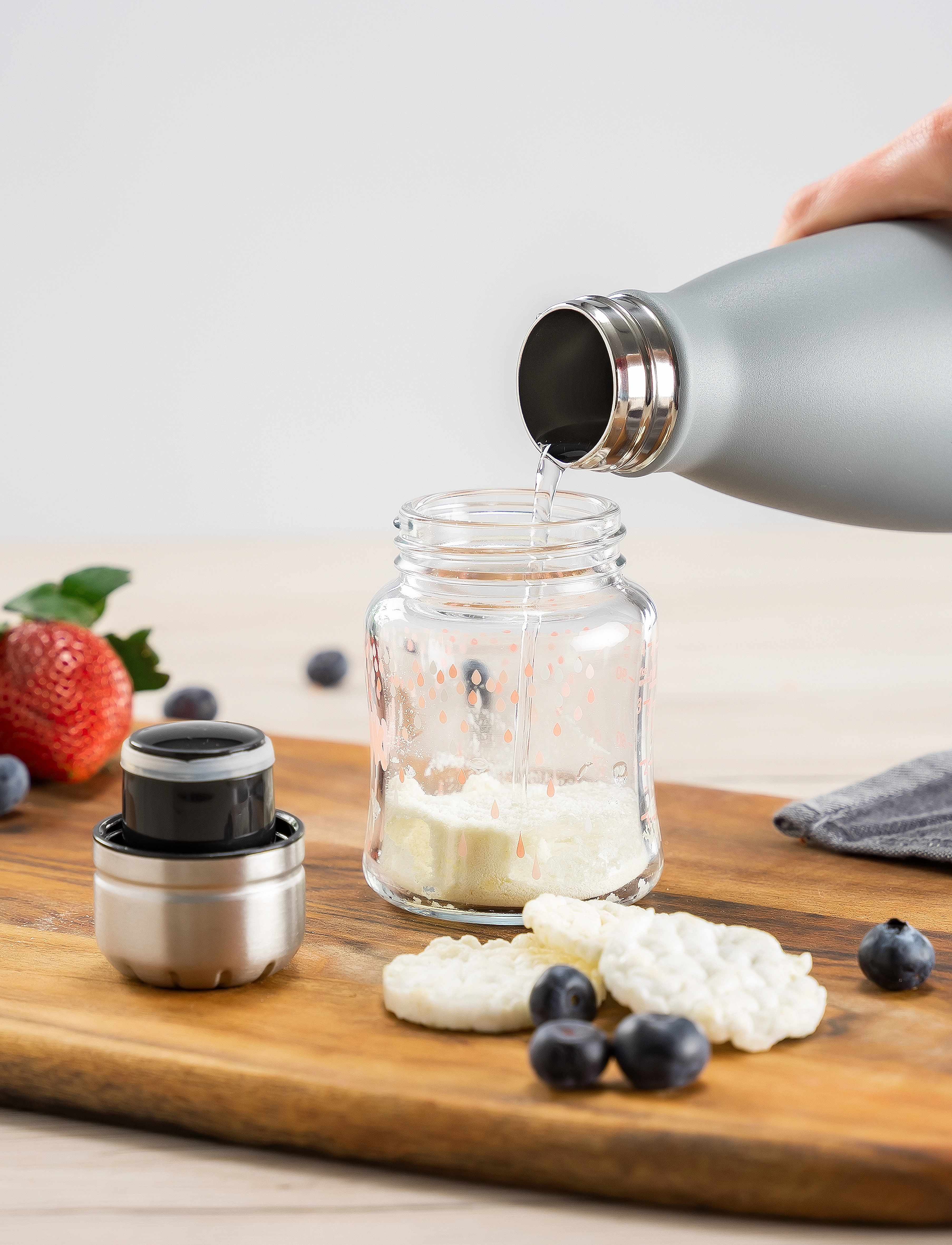 Reer - Thermos bottle - Grey - grey - 2