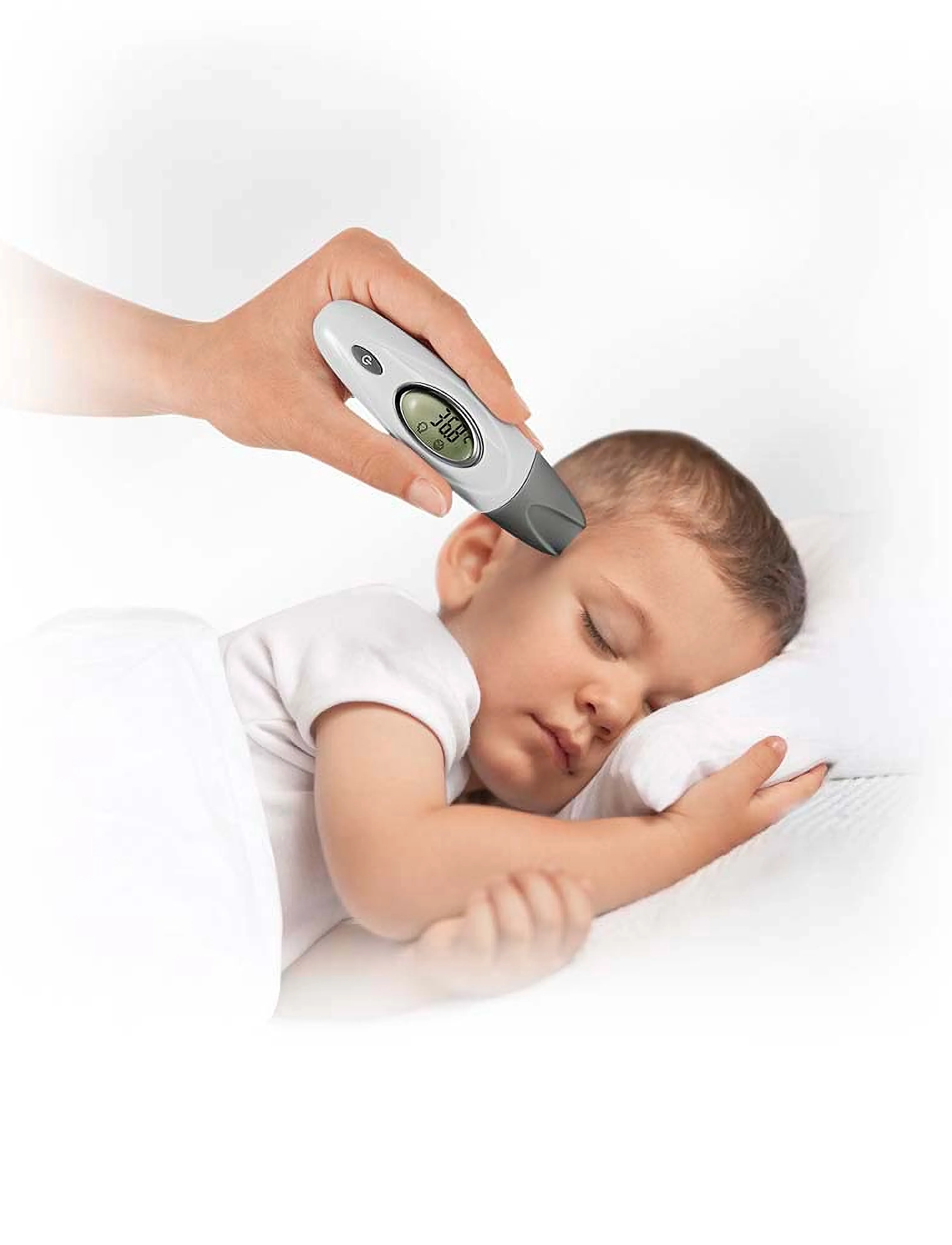 Reer Skintemp 3In1 Infrared Thermometer, Børn, Infrarødt Termometer, Hvid, Str: ONE SIZE