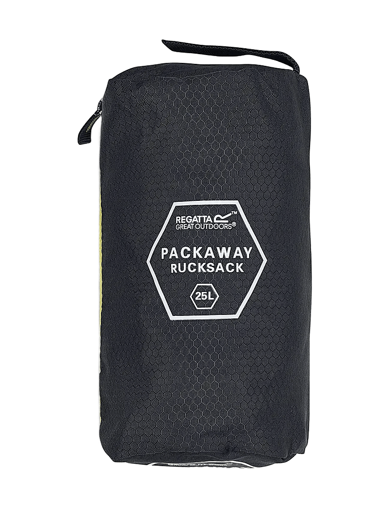 Regatta - Easypack Packaway 25L - träningsväskor - ebony/neon spirng - 4