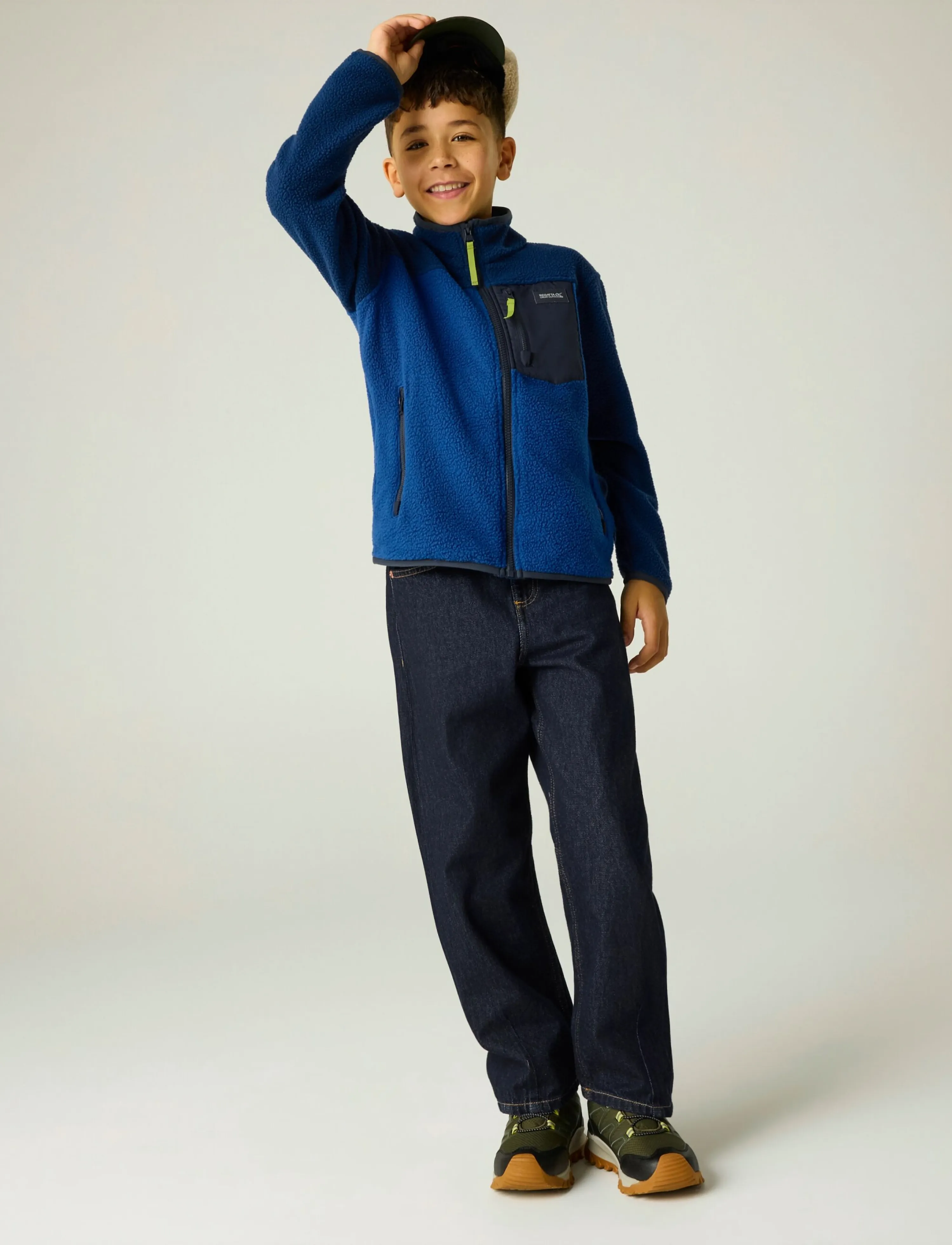 Regatta - JrFrankieWmFle - fliisjakid - aviator blue/olympian blue - 0pg - 5