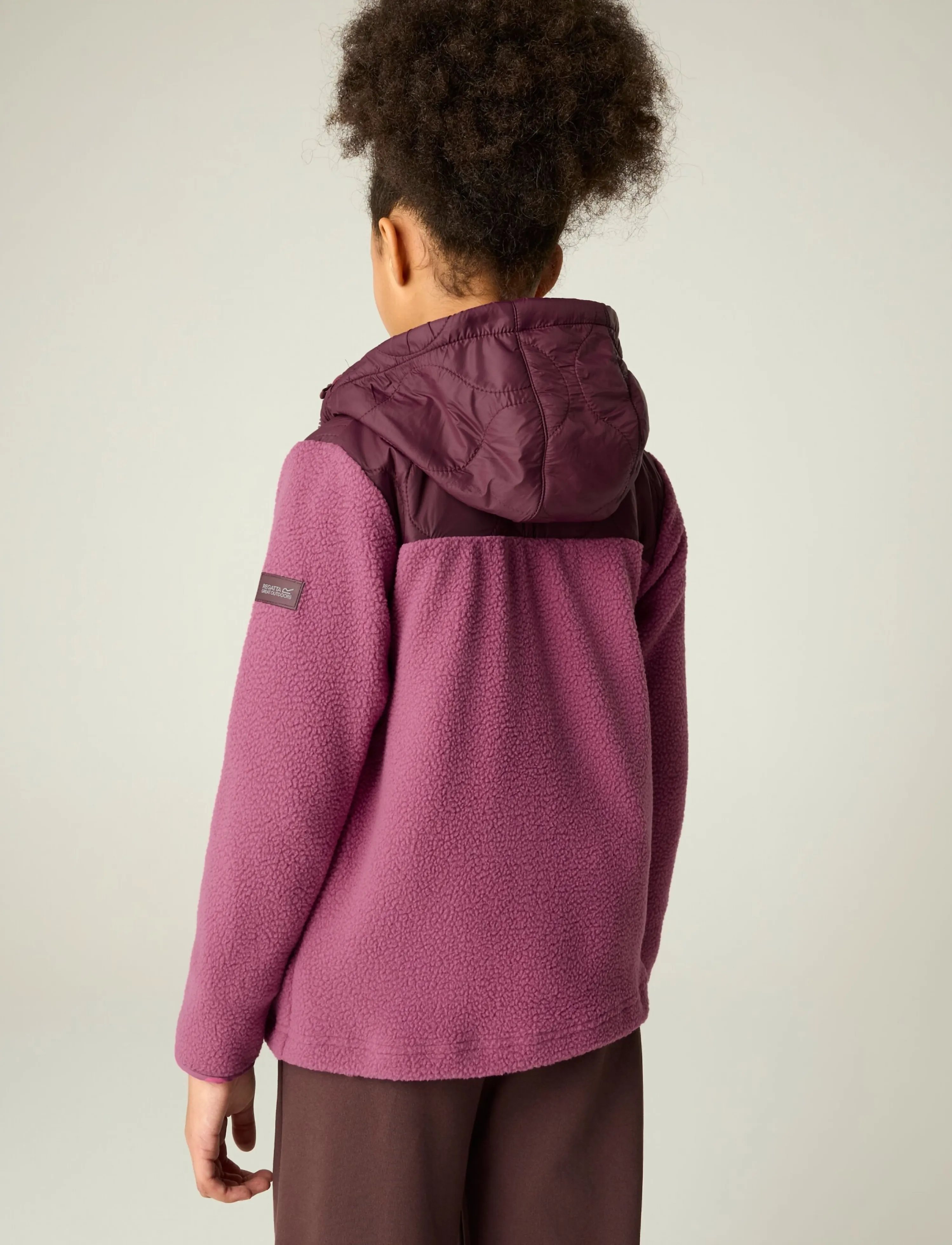 Regatta - MylaHybrJk - fliisjakid - fig/violet - 0rb - 4