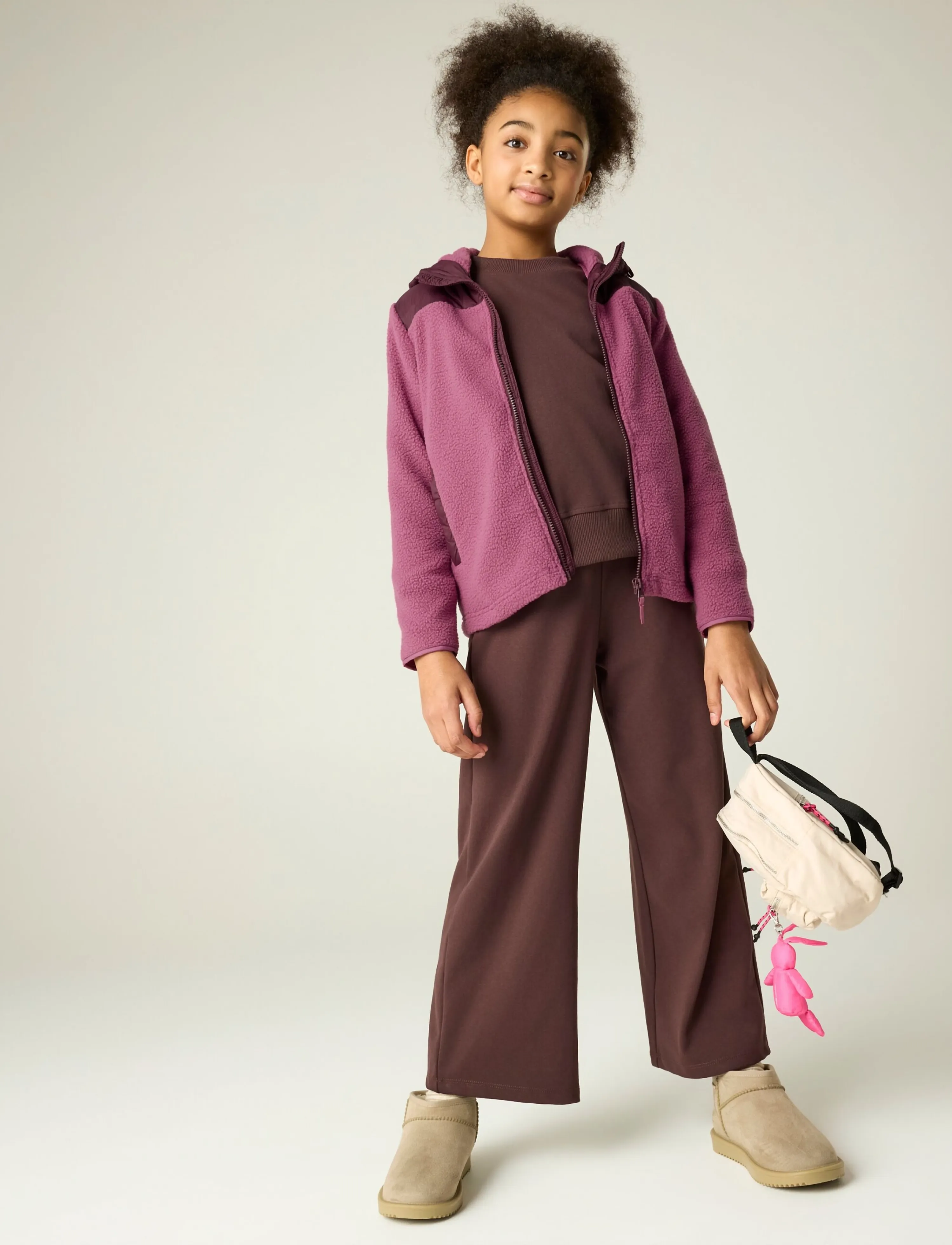 Regatta - MylaHybrJk - fliisjakid - fig/violet - 0rb - 5