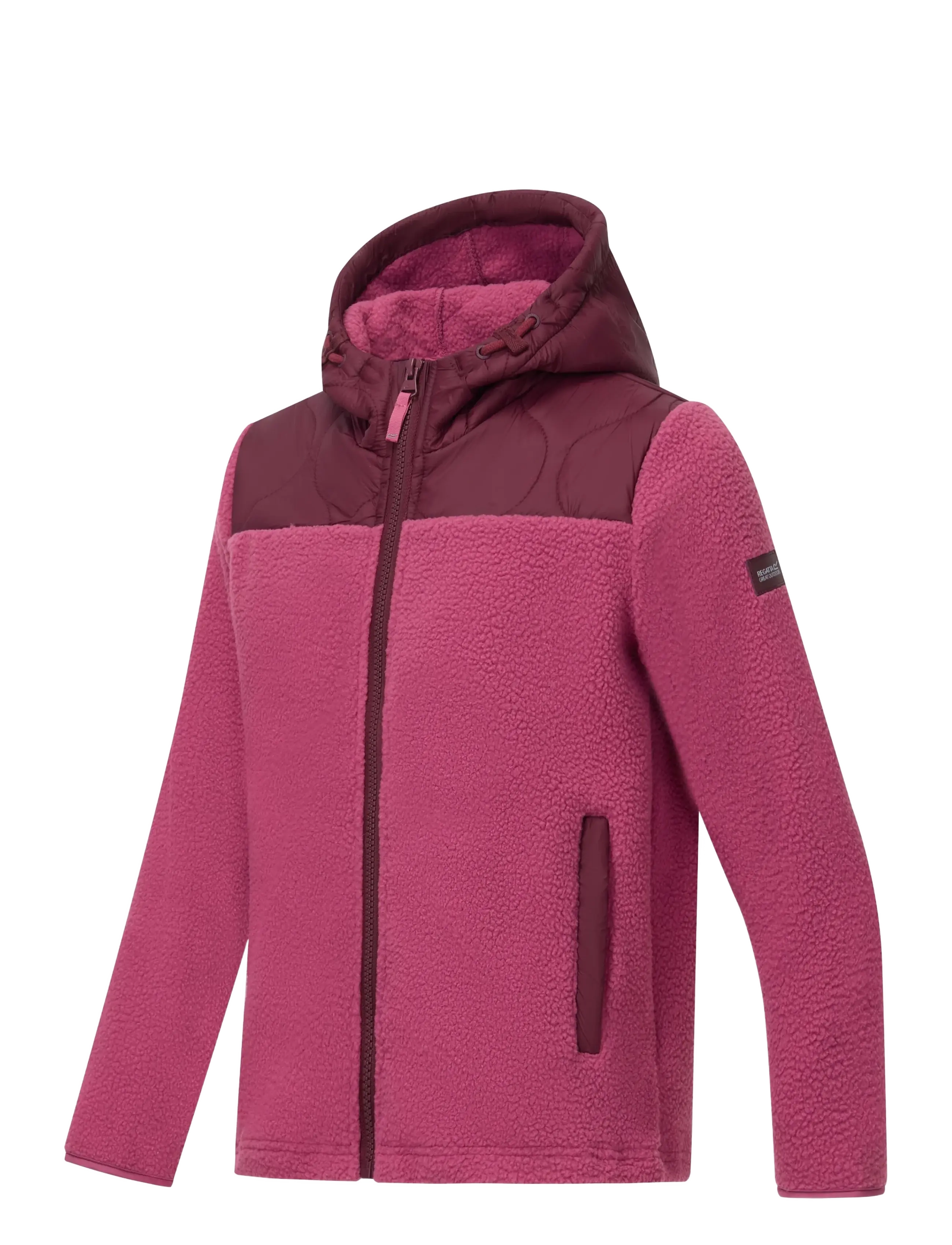 Regatta - MylaHybrJk - fliisjakid - fig/violet - 0rb - 3