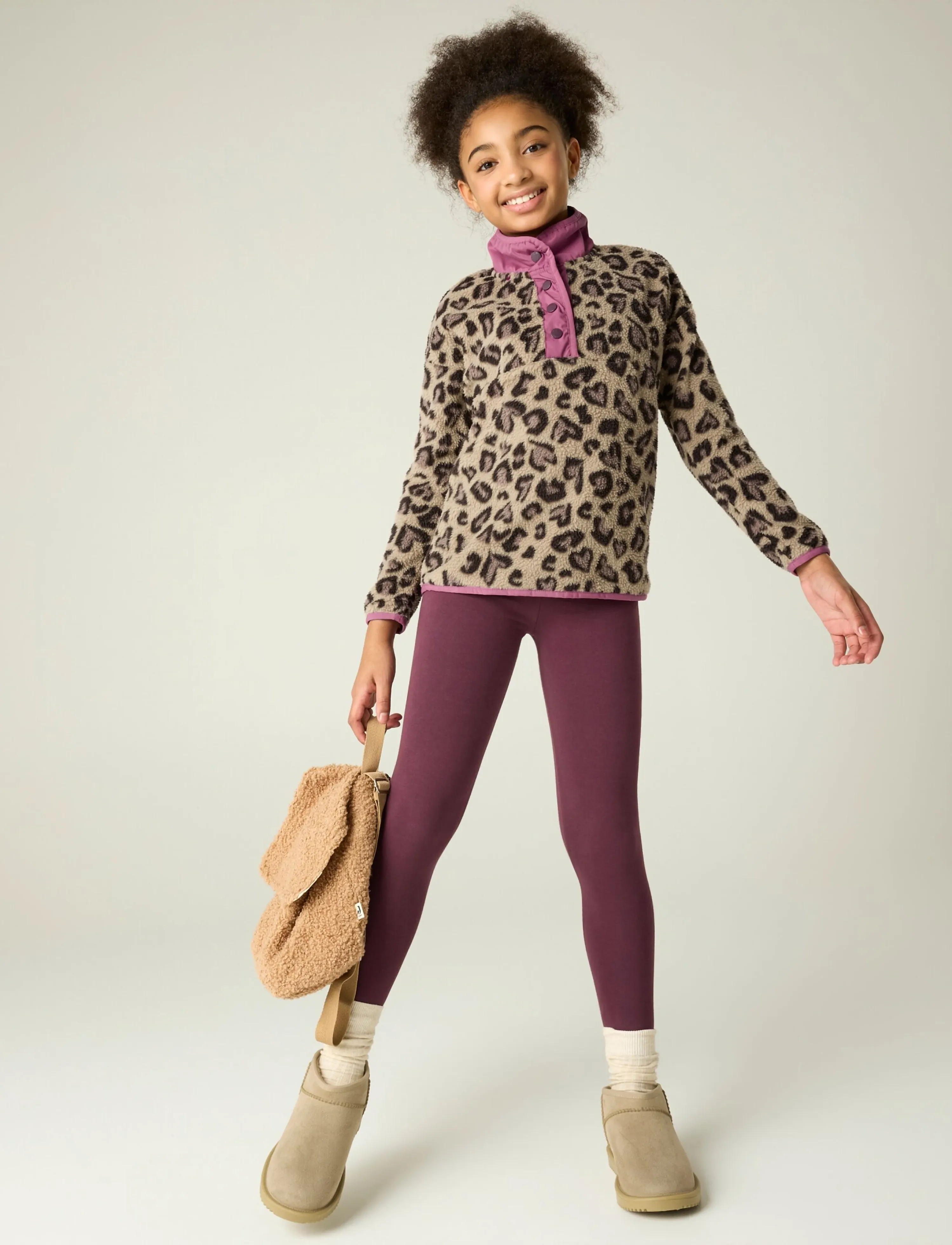 Regatta - Eva - mocha leopard/violet - 0rm - 5