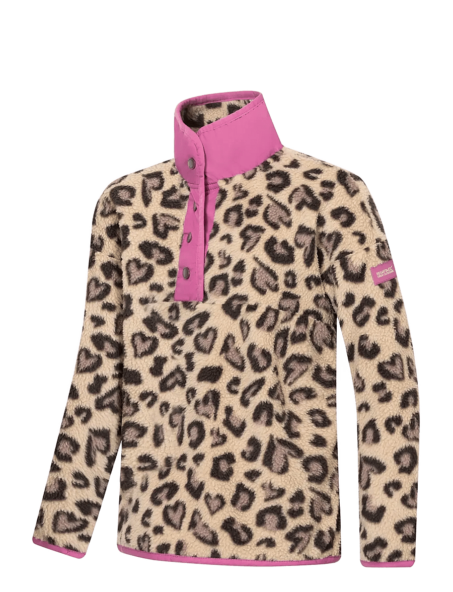 Regatta - Eva - fliisjakid - mocha leopard/violet - 0rm - 3